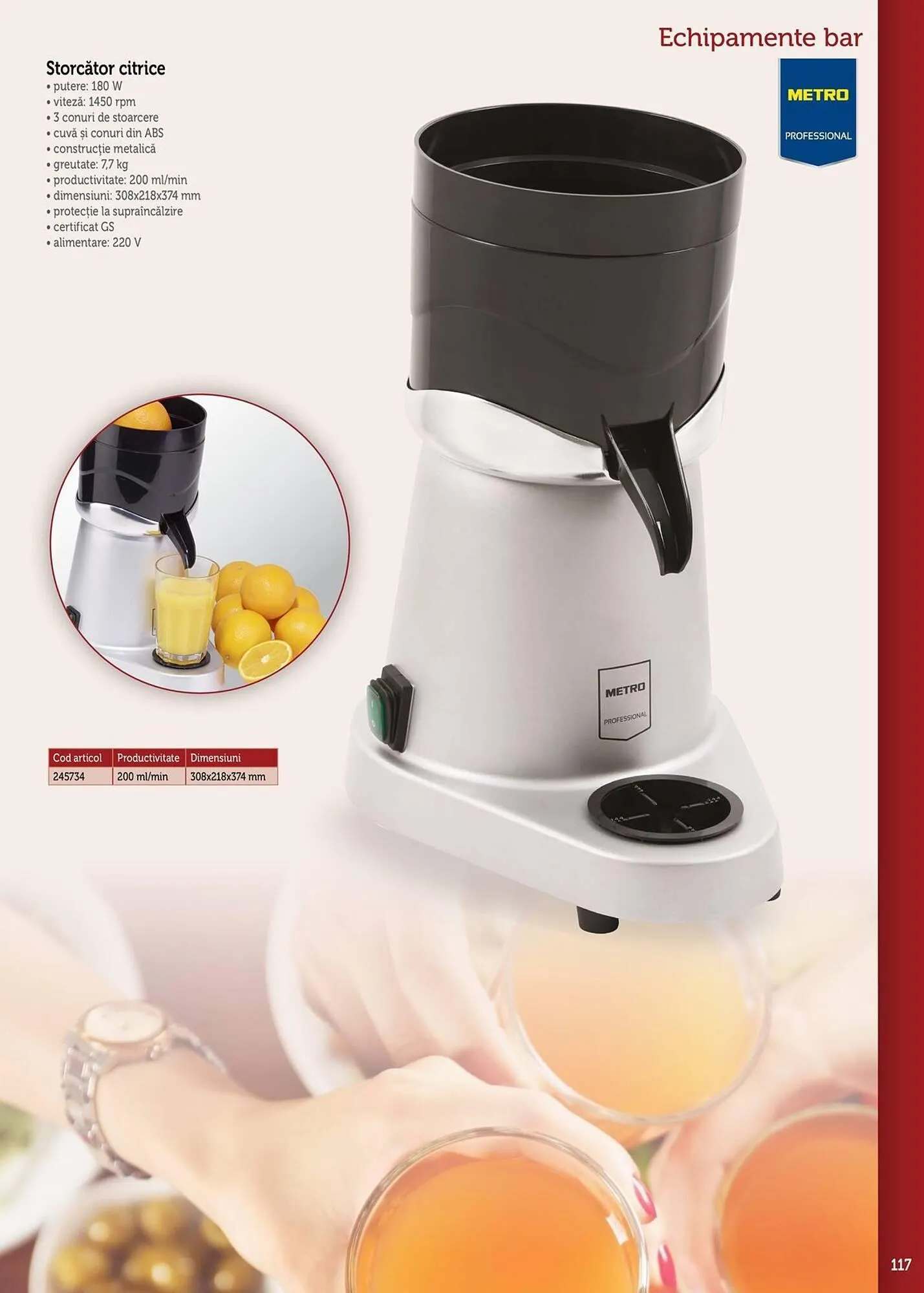 Catalog Сatalog Metro de la 15 ianuarie până la 31 decembrie 2024 - Revista Pagina 117