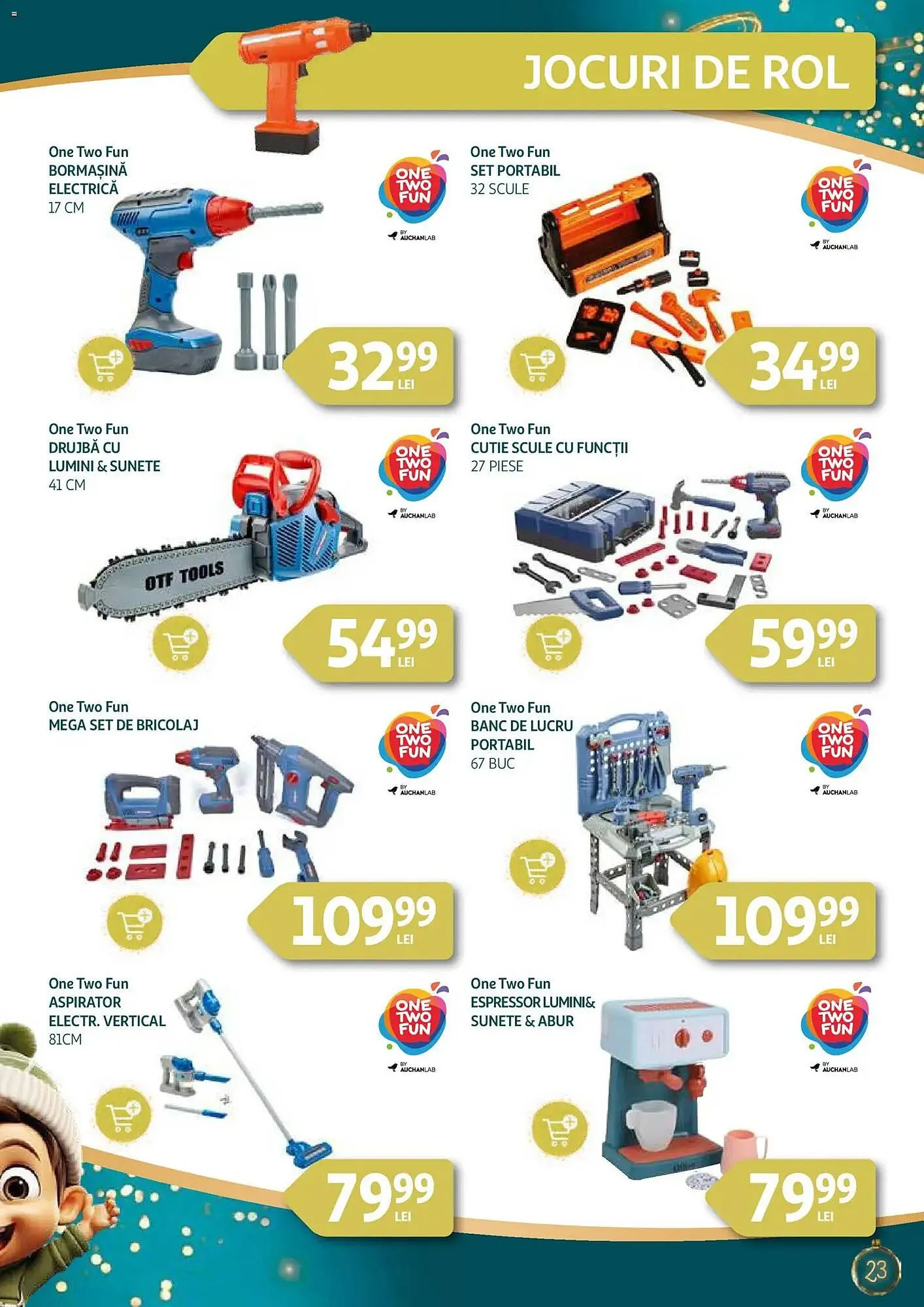 Catalog Catalog Auchan de la 25 noiembrie până la 24 decembrie 2025 - Revista Pagina 23