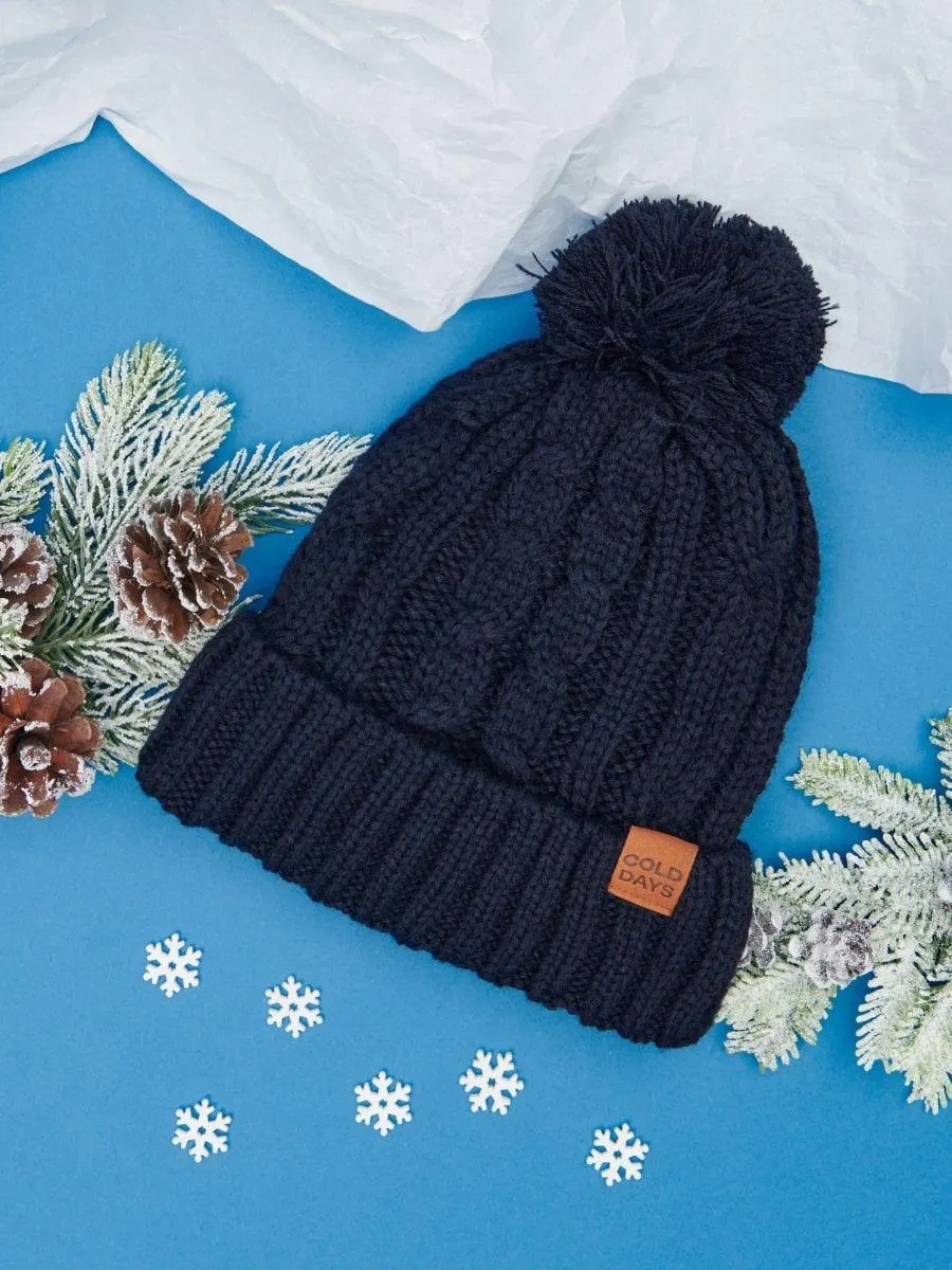 Căciulă cu pompon Beetlejuice