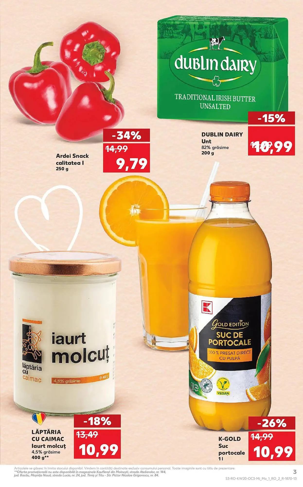 Catalog Catalog Kaufland de la 13 mai până la 19 mai 2026 - Revista Pagina 3
