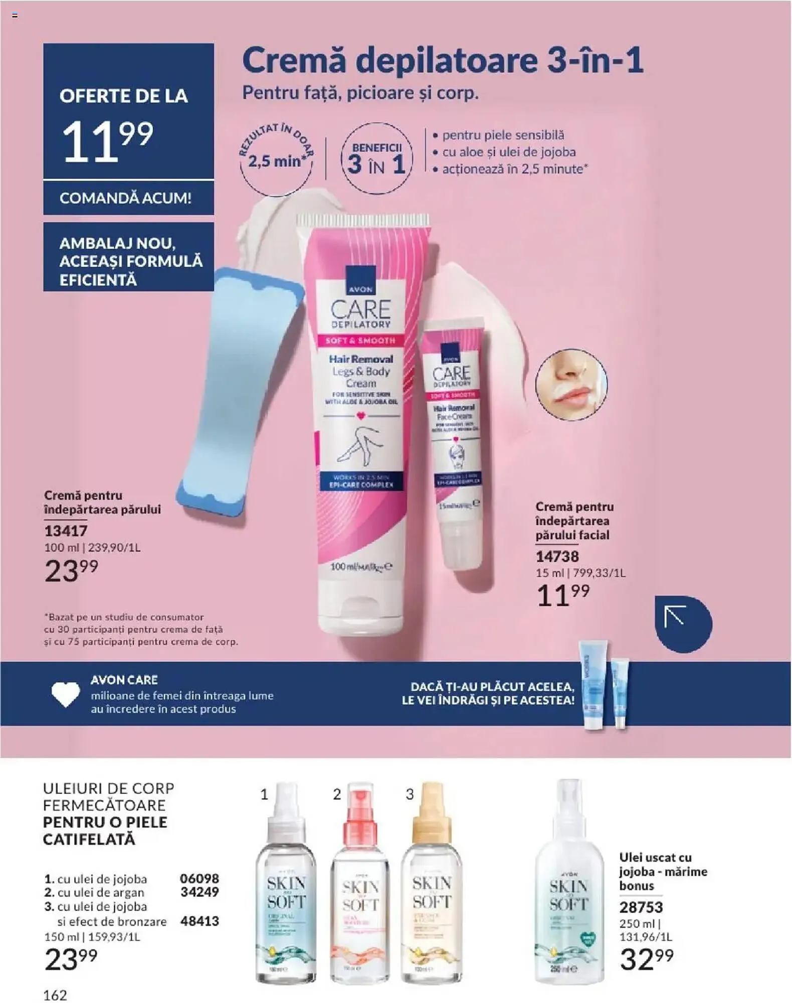 Catalog Catalog Avon de la 1 aprilie până la 30 aprilie 2025 - Revista Pagina 162