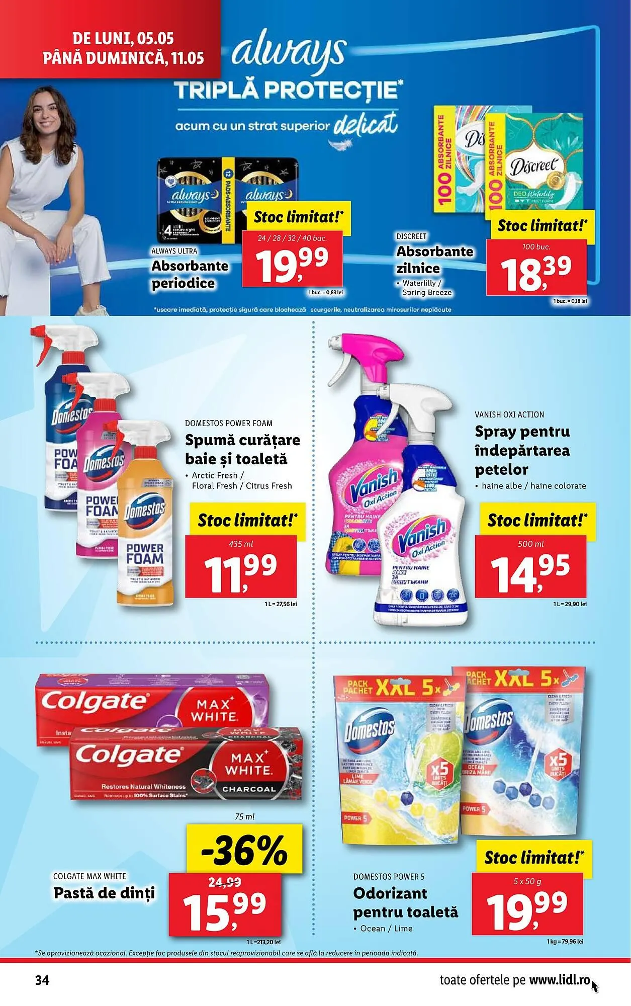 Catalog Catalog Lidl de la 5 mai până la 11 mai 2025 - Revista Pagina 34
