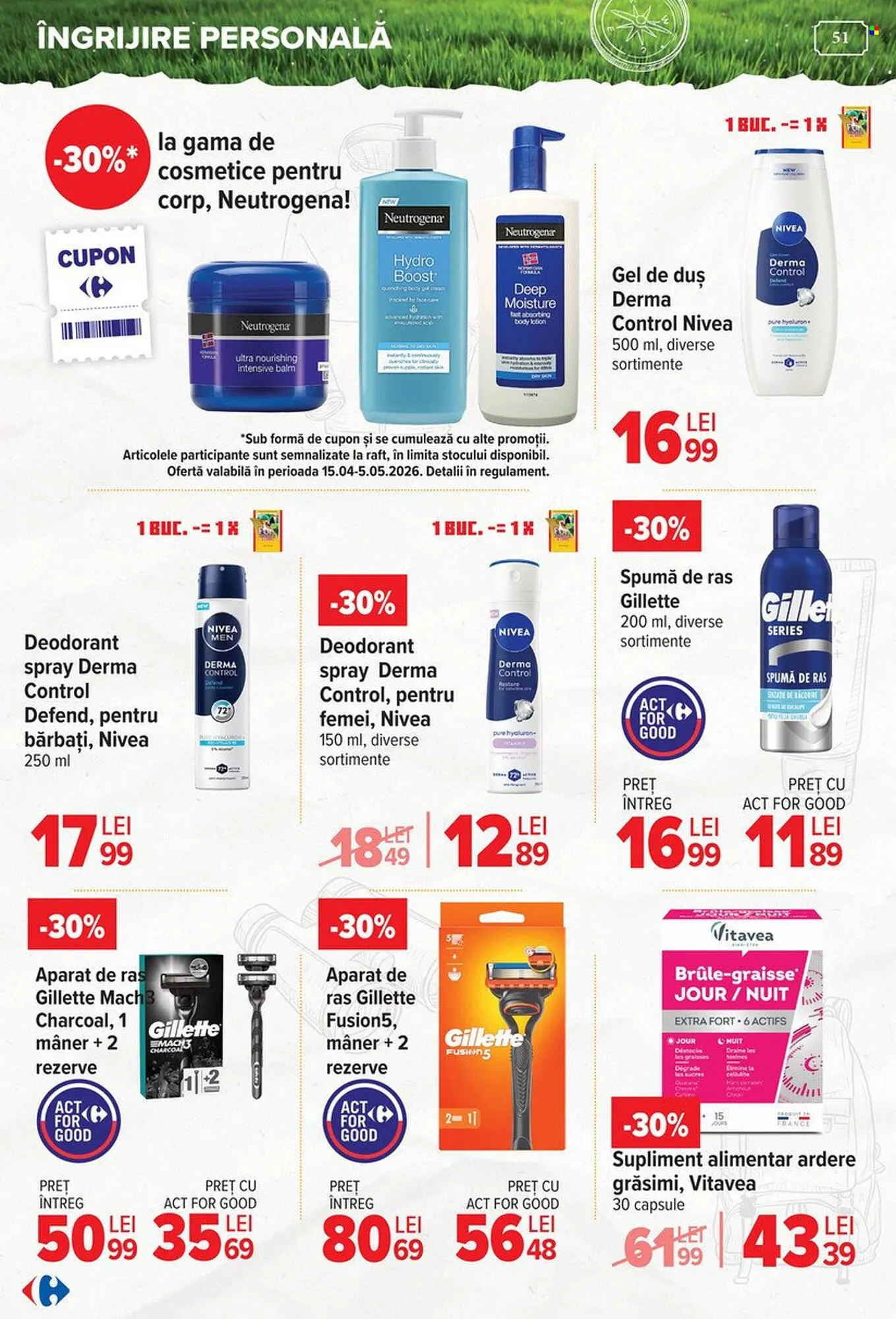 Catalog Catalog Carrefour de la 15 aprilie până la 5 mai 2026 - Revista Pagina 51