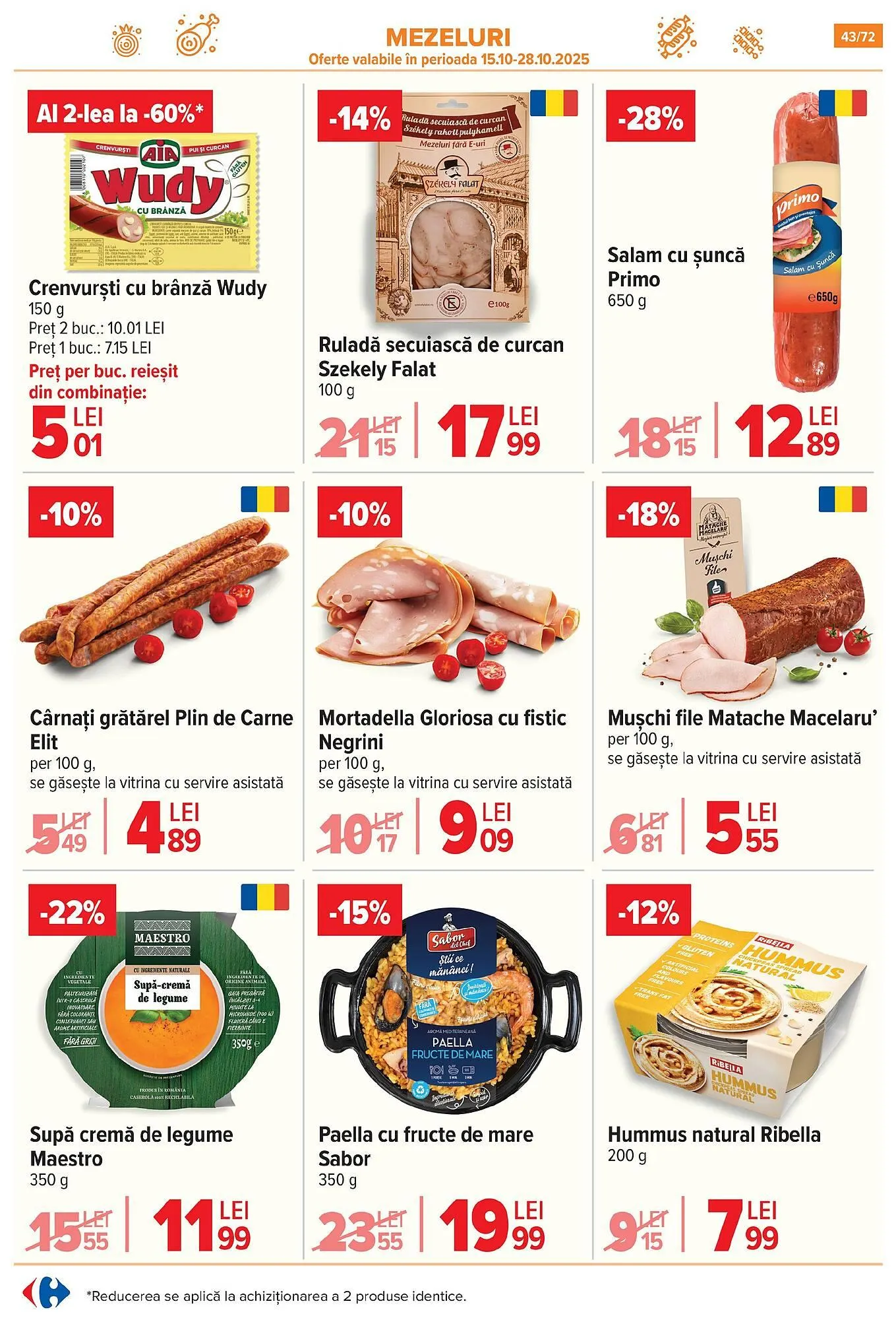 Catalog Catalog Carrefour de la 15 octombrie până la 4 noiembrie 2025 - Revista Pagina 45