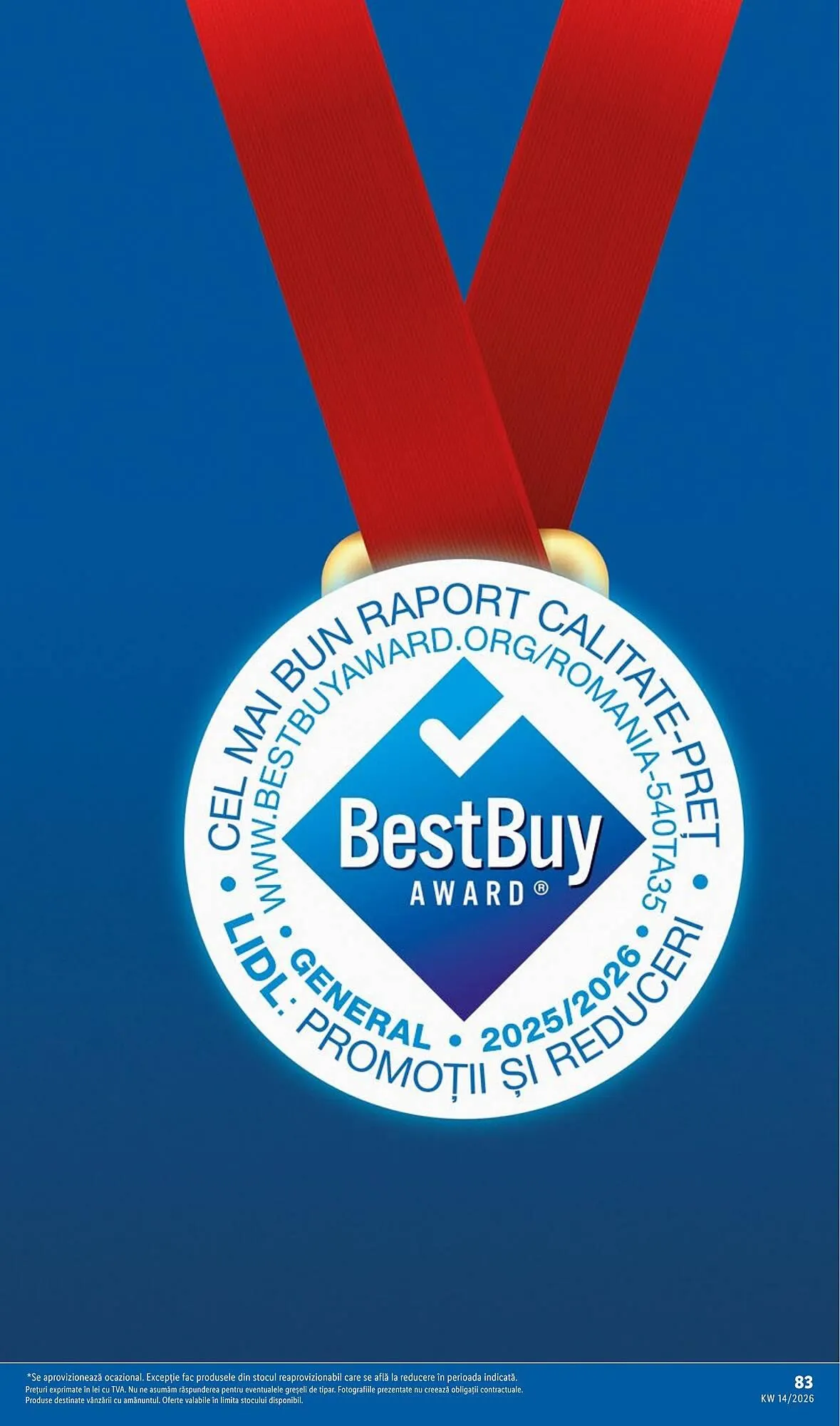 Catalog Catalog Lidl de la 30 martie până la 5 aprilie 2026 - Revista Pagina 83