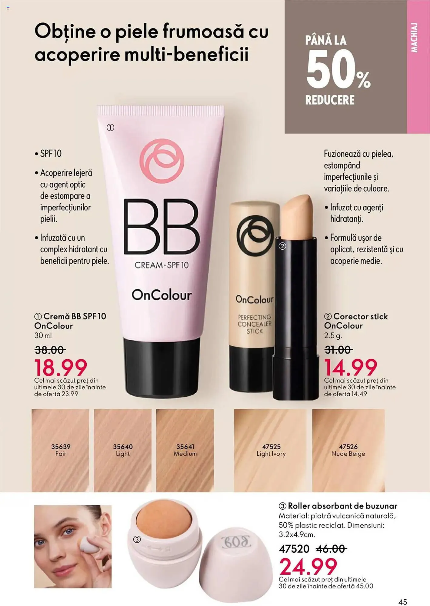 Catalog Catalog Oriflame de la 22 octombrie până la 11 noiembrie 2025 - Revista Pagina 45