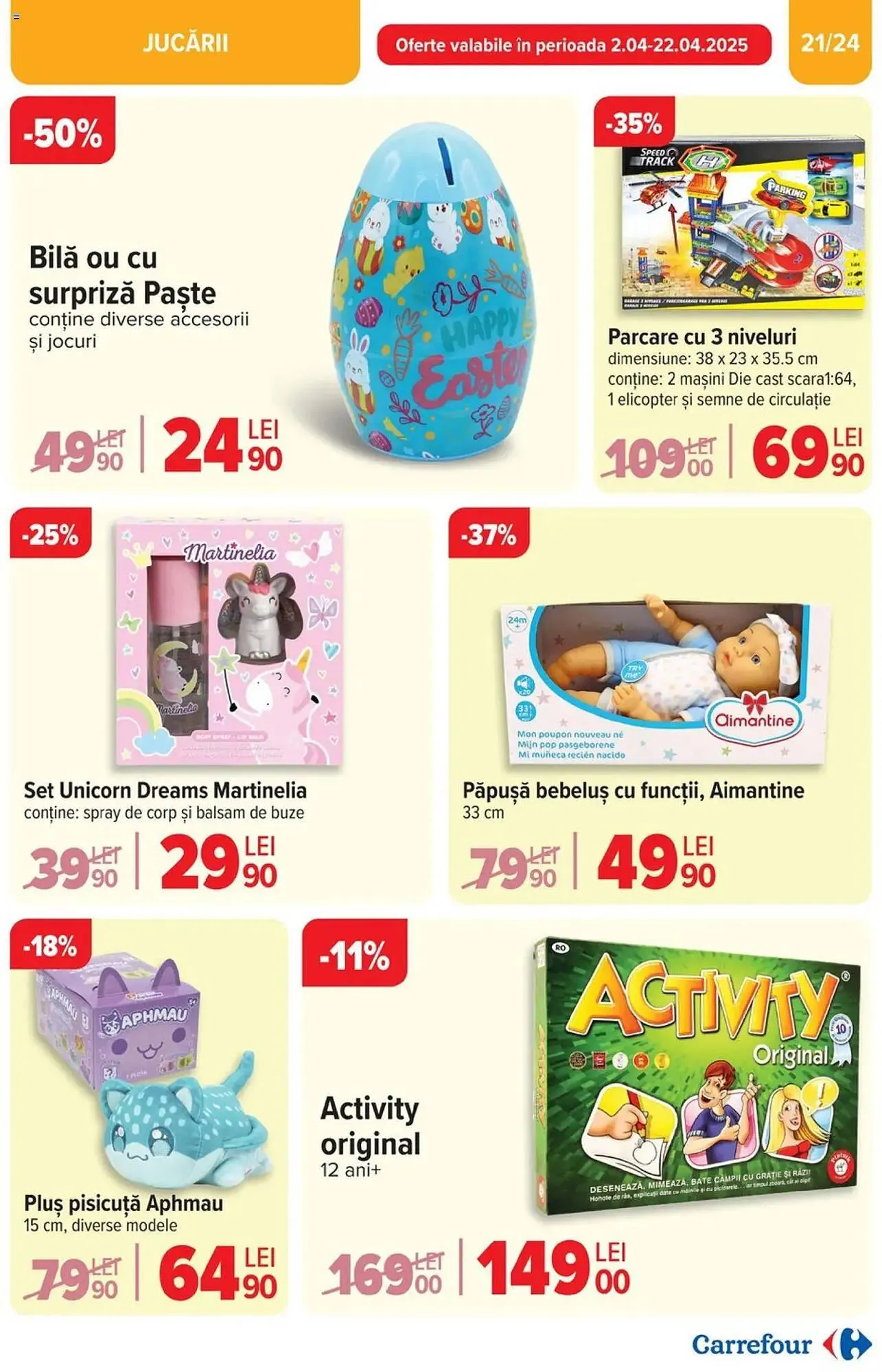 Catalog Catalog Carrefour de la 2 aprilie până la 13 aprilie 2025 - Revista Pagina 21
