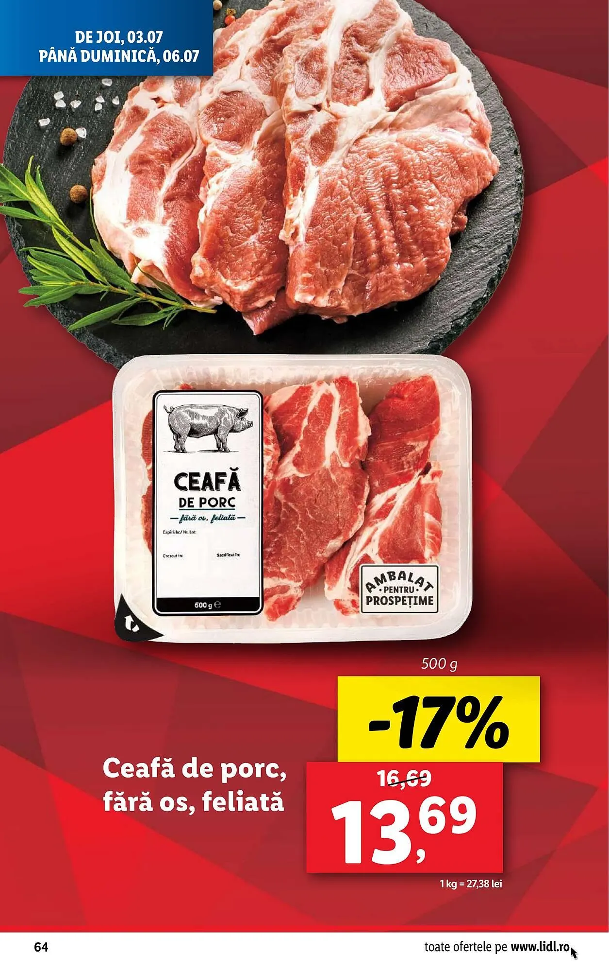Catalog Catalog Lidl de la 30 iunie până la 6 iulie 2025 - Revista Pagina 64