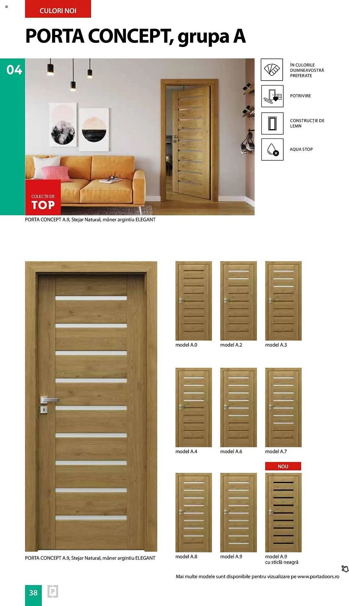 Catalog Сatalog Proges de la 13 septembrie până la 31 decembrie 2024 - Revista Pagina 38