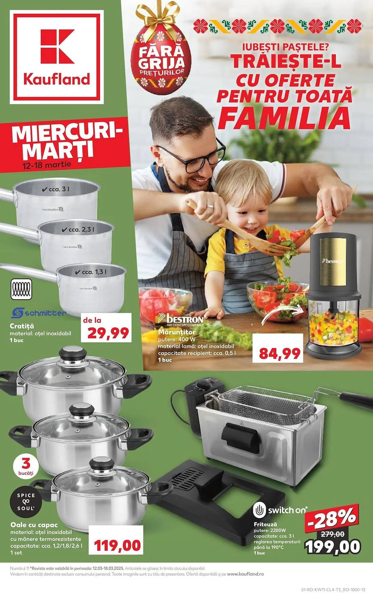 Catalog Catalog Kaufland de la 12 martie până la 18 martie 2025 - Revista Pagina 1