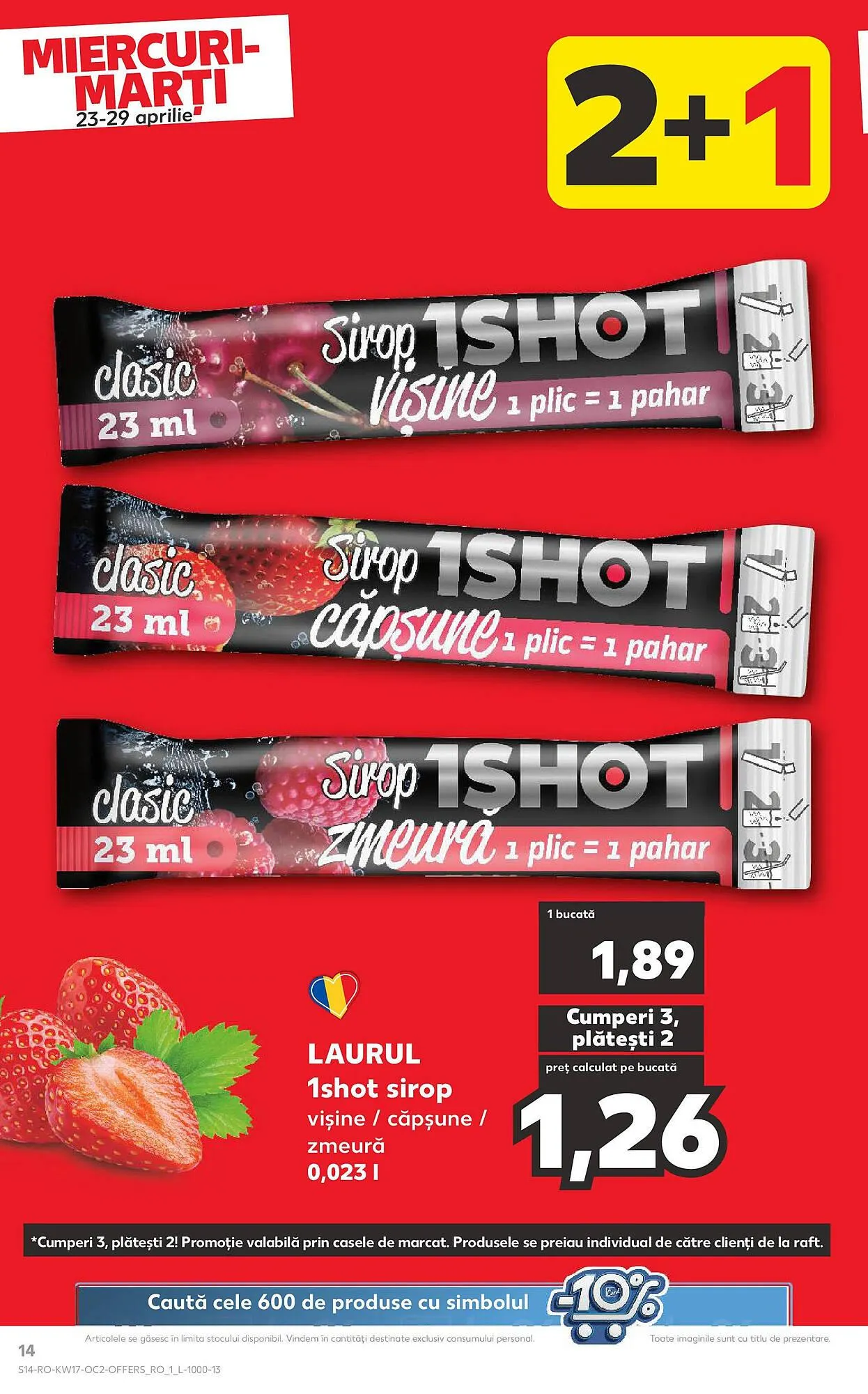 Catalog Catalog Kaufland de la 23 aprilie până la 29 aprilie 2025 - Revista Pagina 14