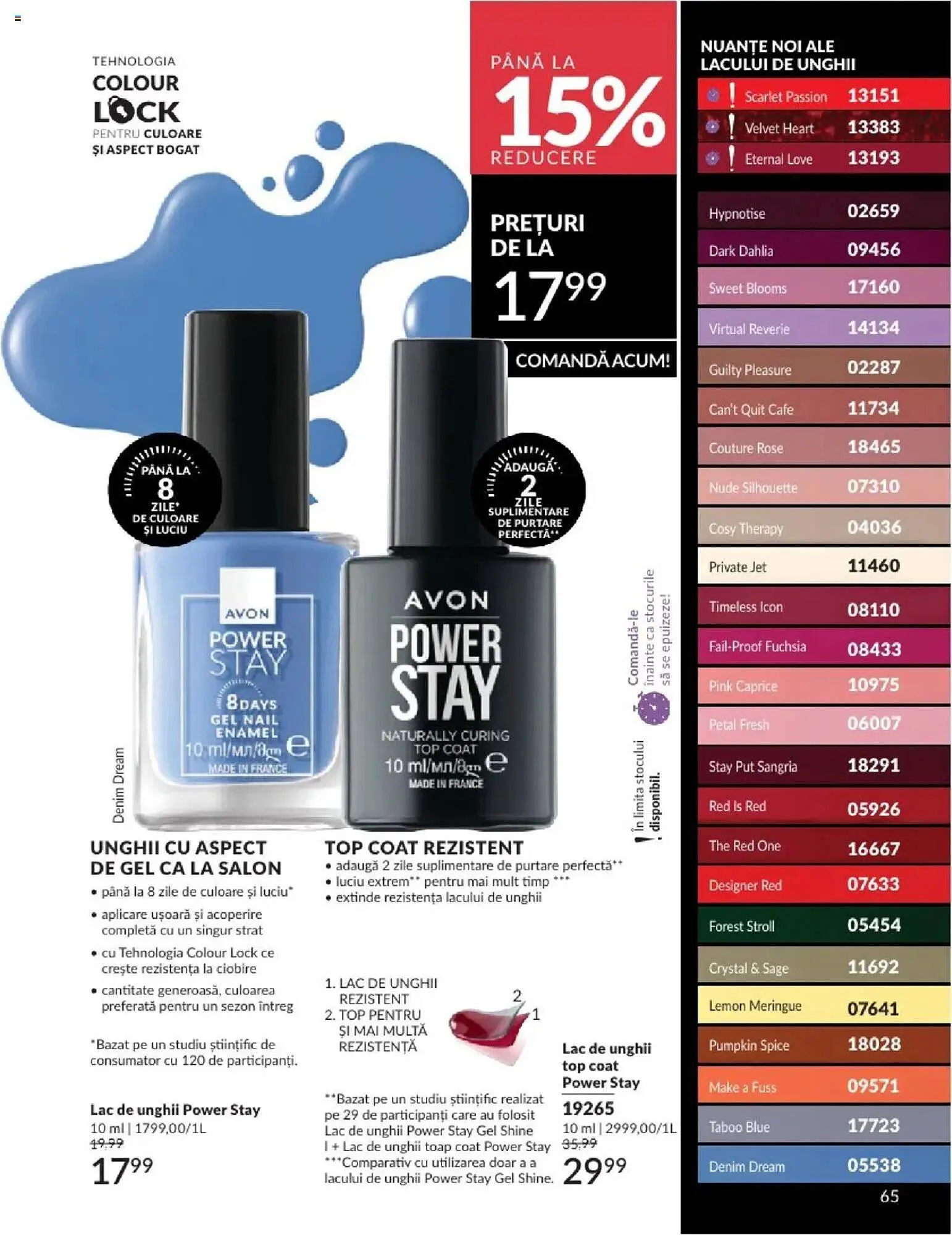Catalog Catalog Avon de la 31 mai până la 30 iunie 2025 - Revista Pagina 65