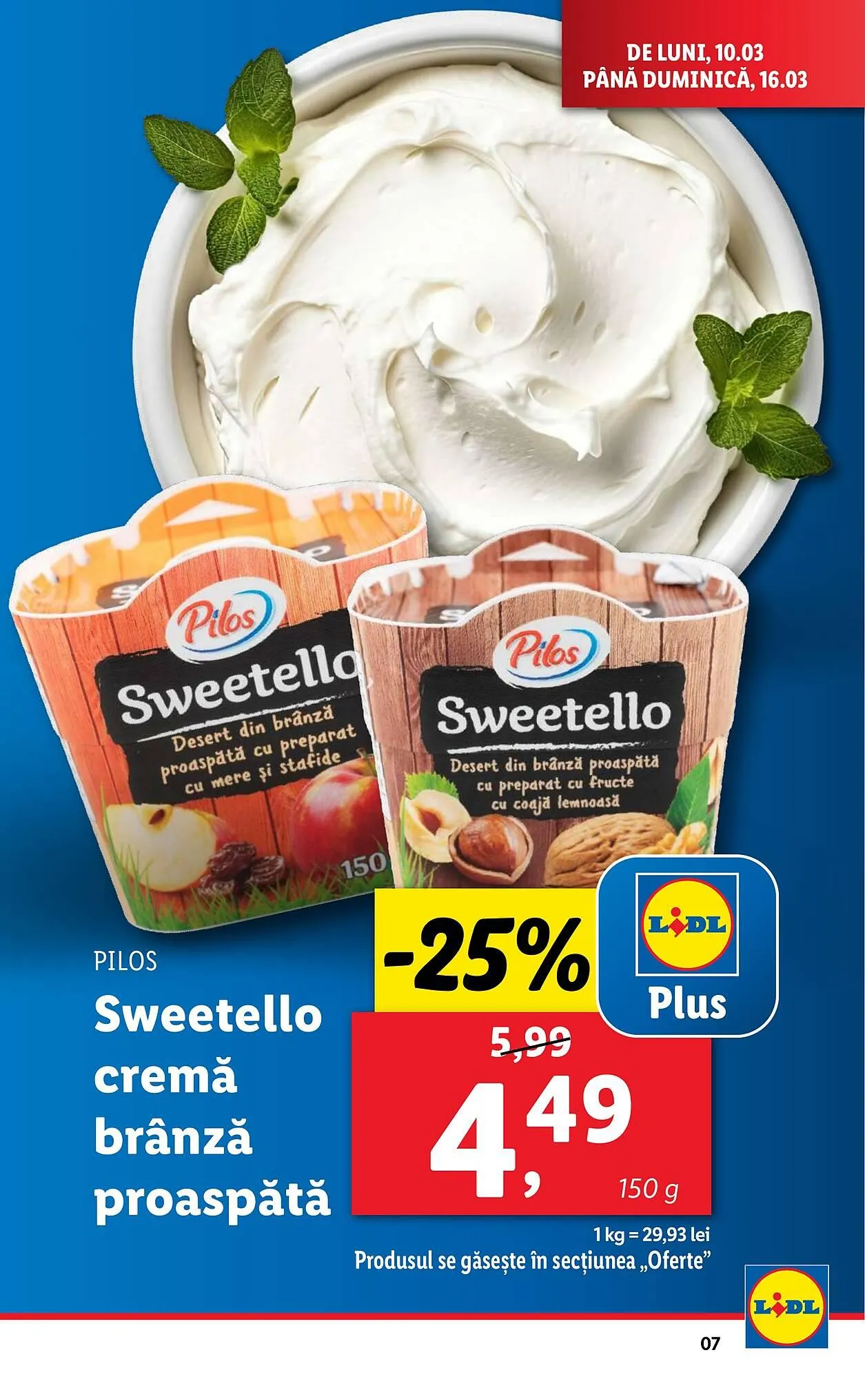 Catalog Catalog Lidl de la 10 martie până la 16 martie 2025 - Revista Pagina 7