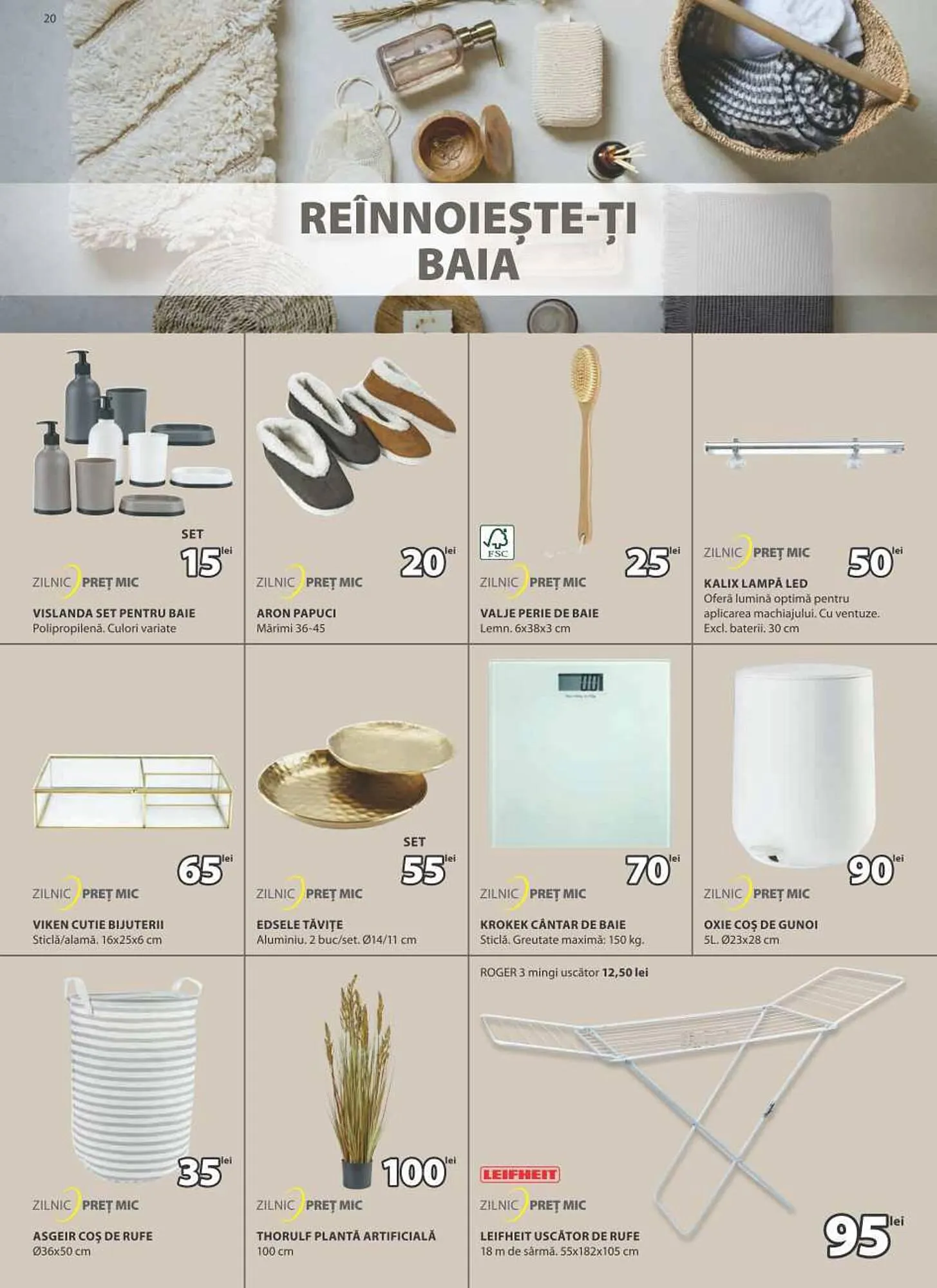 Catalog JYSK catalog de la 21 septembrie până la 18 octombrie 2023 - Revista Pagina 20