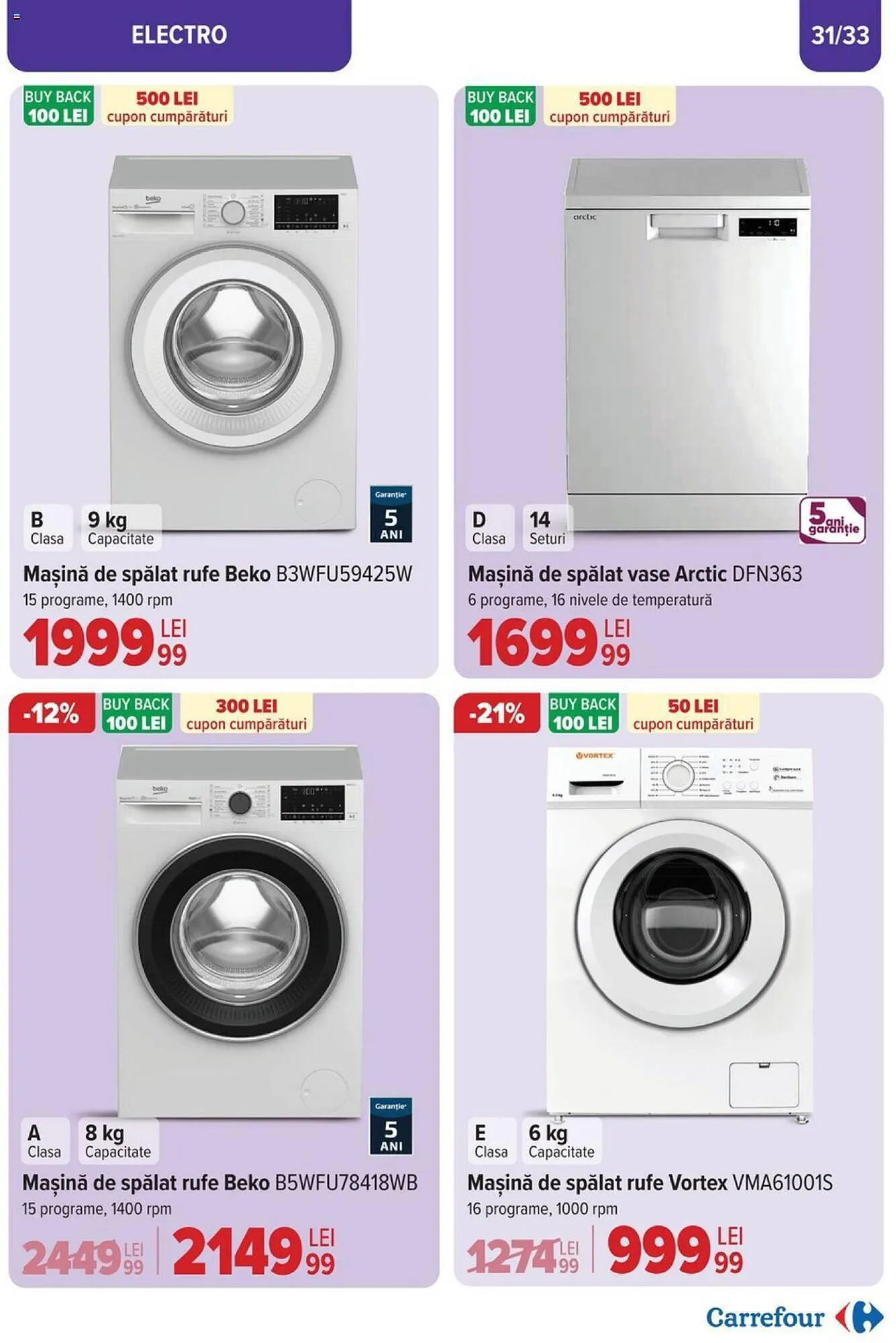 Catalog Carrefour catalog de la 3 aprilie până la 16 aprilie 2024 - Revista Pagina 64