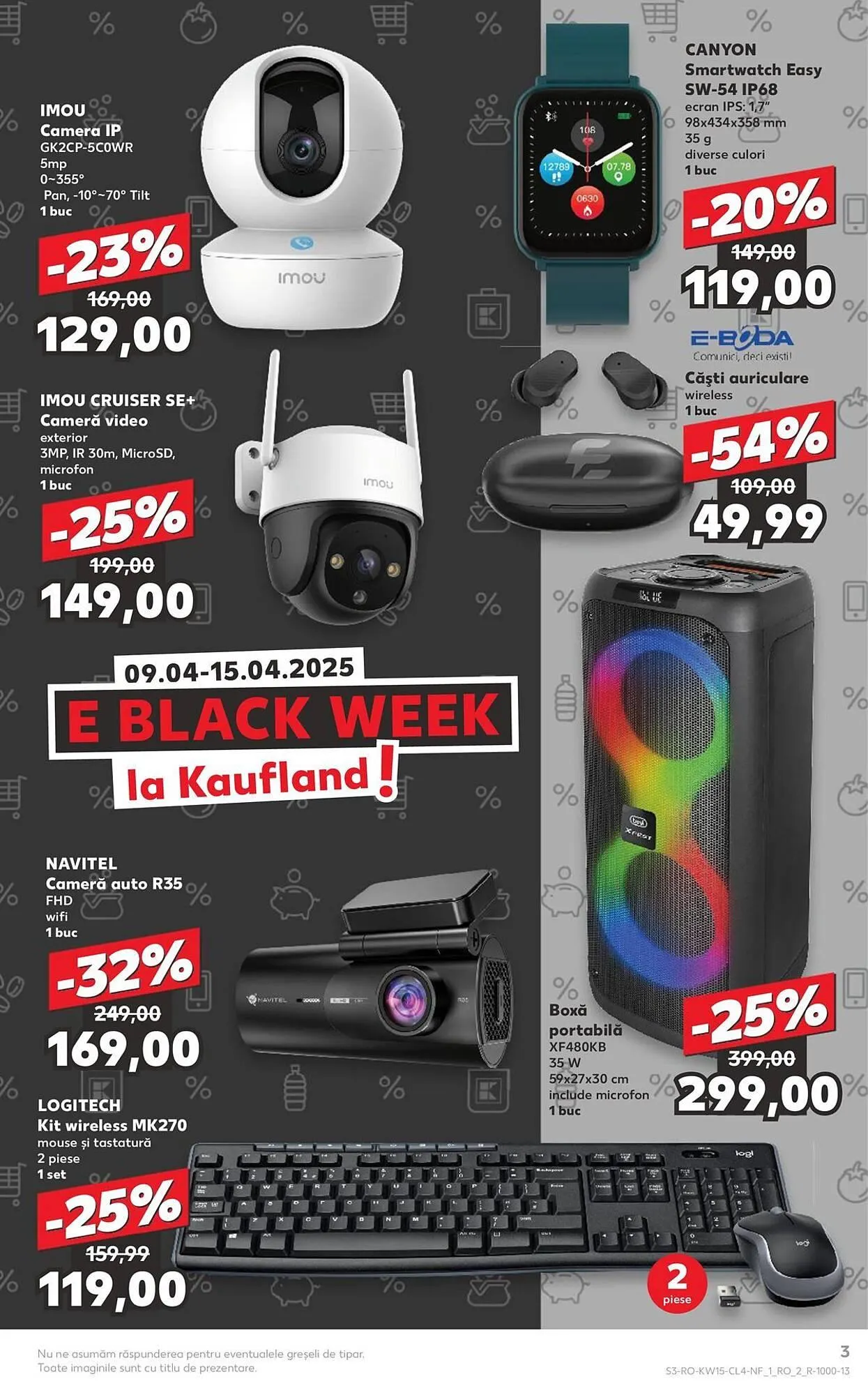 Catalog Catalog Kaufland de la 6 aprilie până la 15 aprilie 2025 - Revista Pagina 3