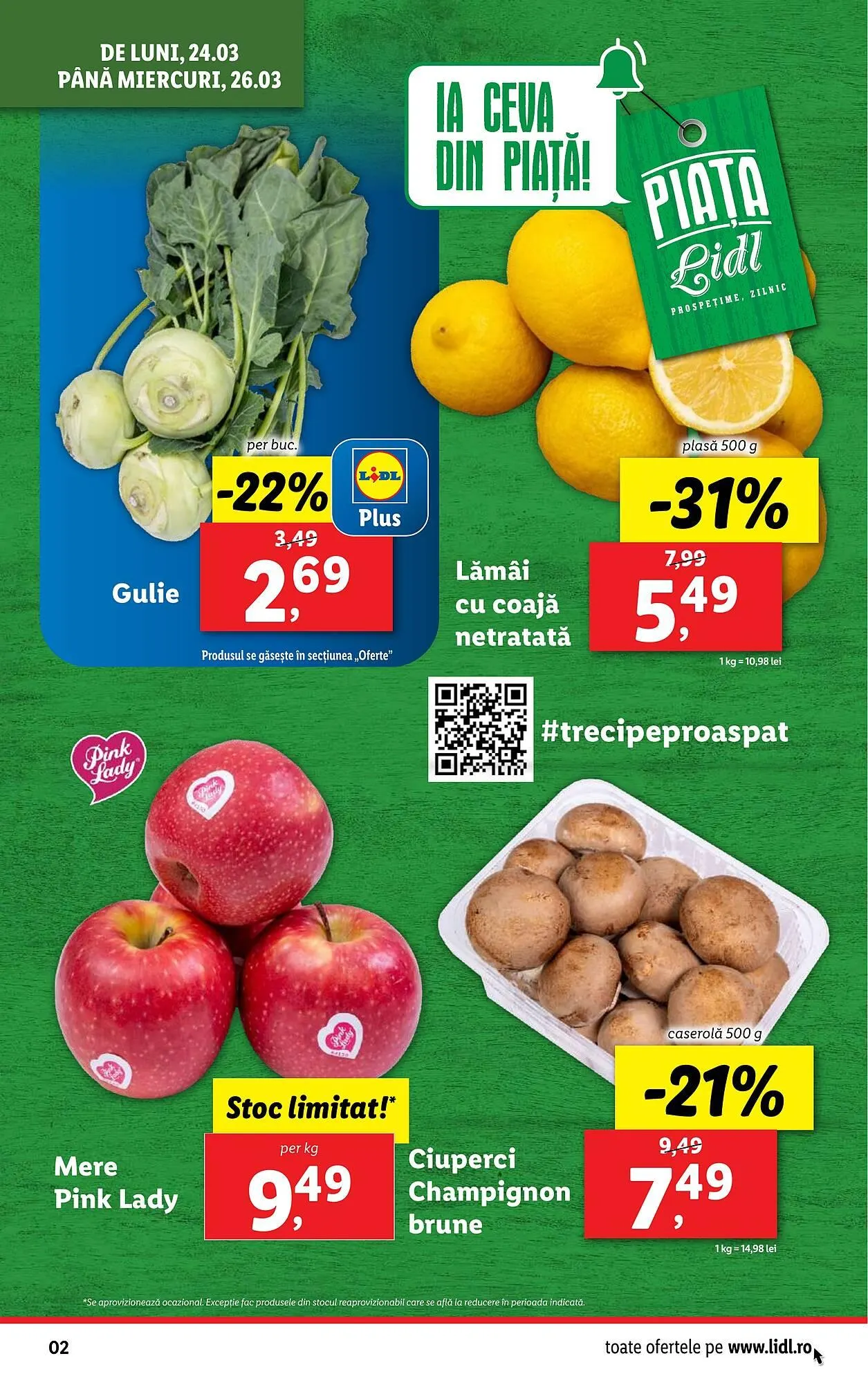 Catalog Catalog Lidl de la 24 martie până la 30 martie 2025 - Revista Pagina 2