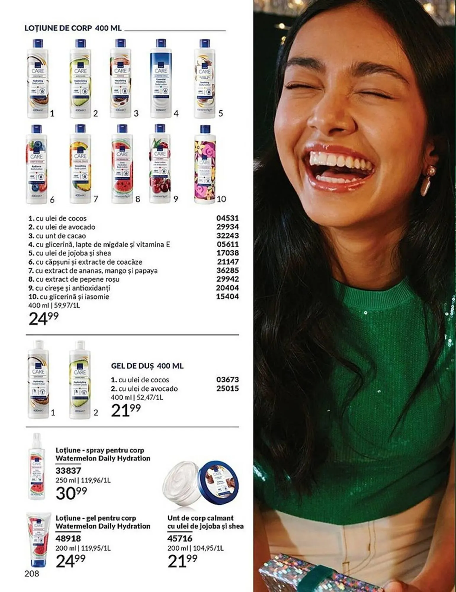 Catalog Catalog Avon de la 3 noiembrie până la 30 noiembrie 2025 - Revista Pagina 206