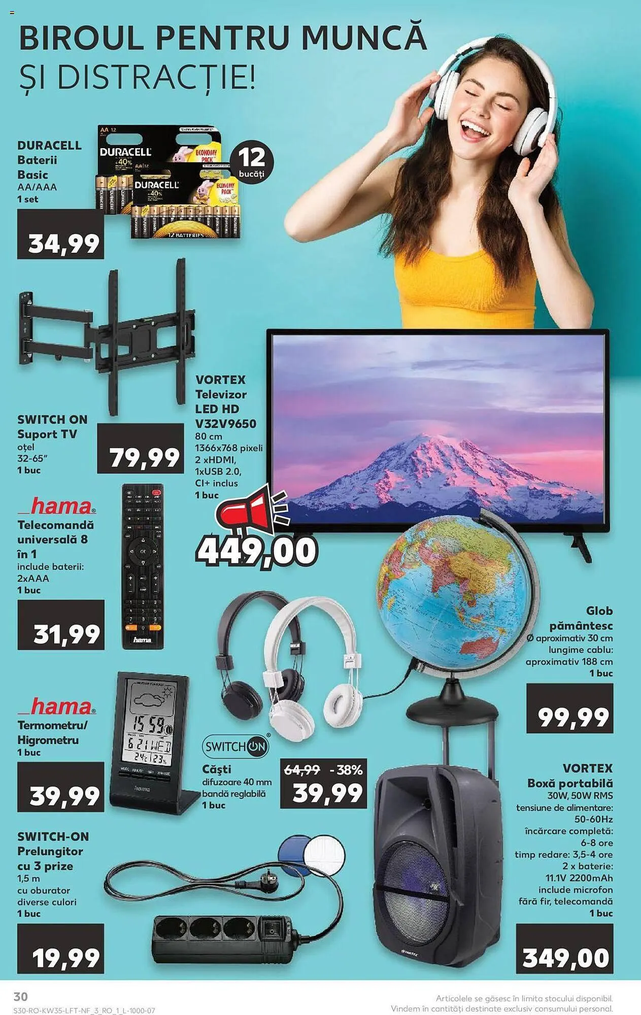 Catalog Kaufland catalog de la 30 august până la 5 septembrie 2023 - Revista Pagina 30