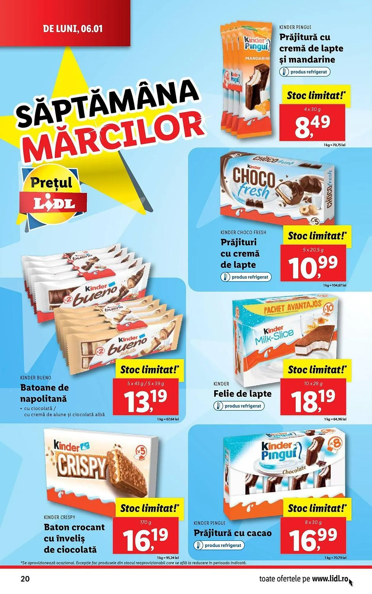 Catalog Catalog Lidl de la 6 ianuarie până la 12 ianuarie 2025 - Revista Pagina 20