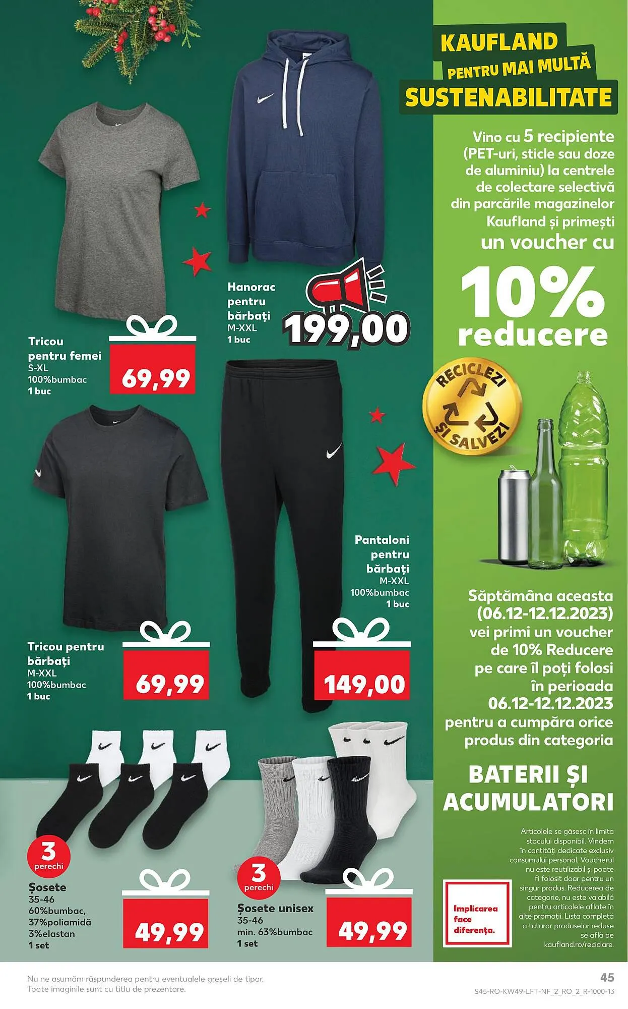 Catalog Kaufland catalog de la 6 decembrie până la 12 decembrie 2023 - Revista Pagina 45