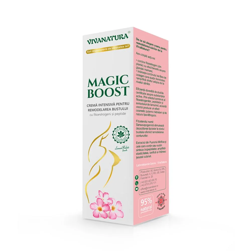 Crema pentru sani Magic Boost, 145 ml, Vivanatura