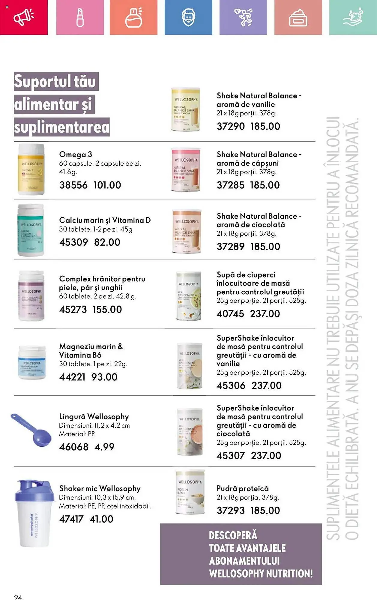 Catalog Catalog Oriflame de la 6 iulie până la 26 iulie 2025 - Revista Pagina 94