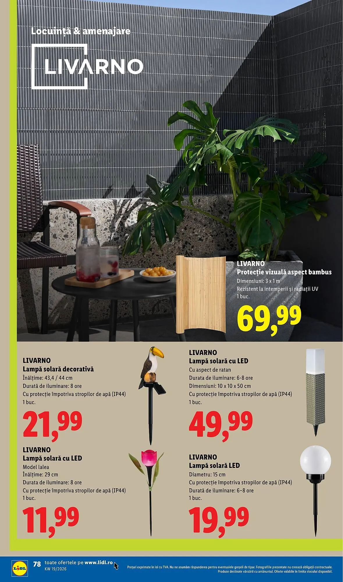 Catalog Catalog Lidl de la 4 mai până la 10 mai 2026 - Revista Pagina 78