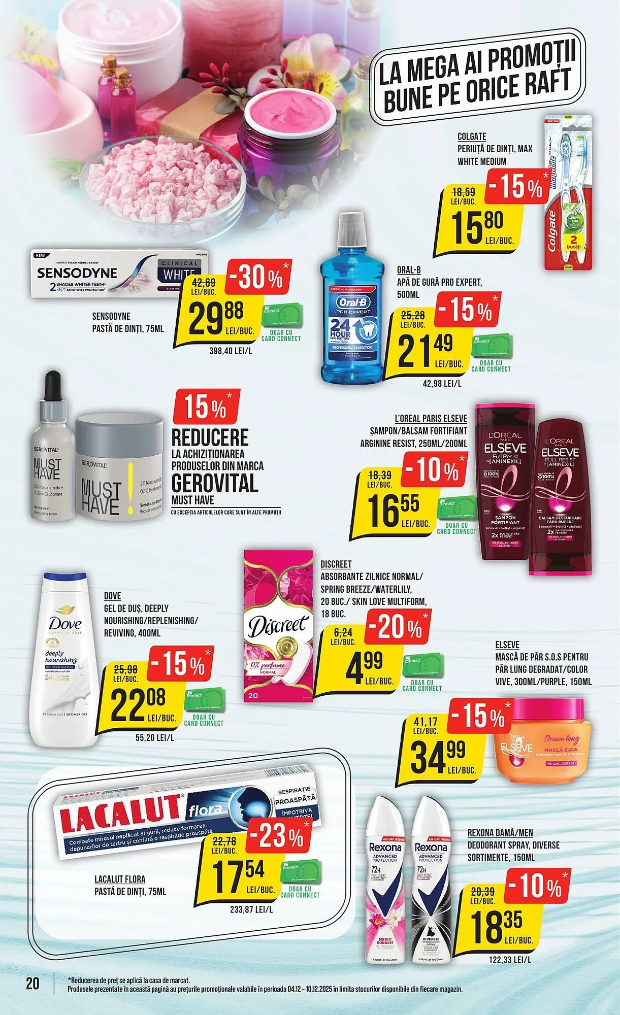 Catalog Catalog Mega Image de la 4 decembrie până la 10 decembrie 2025 - Revista Pagina 20