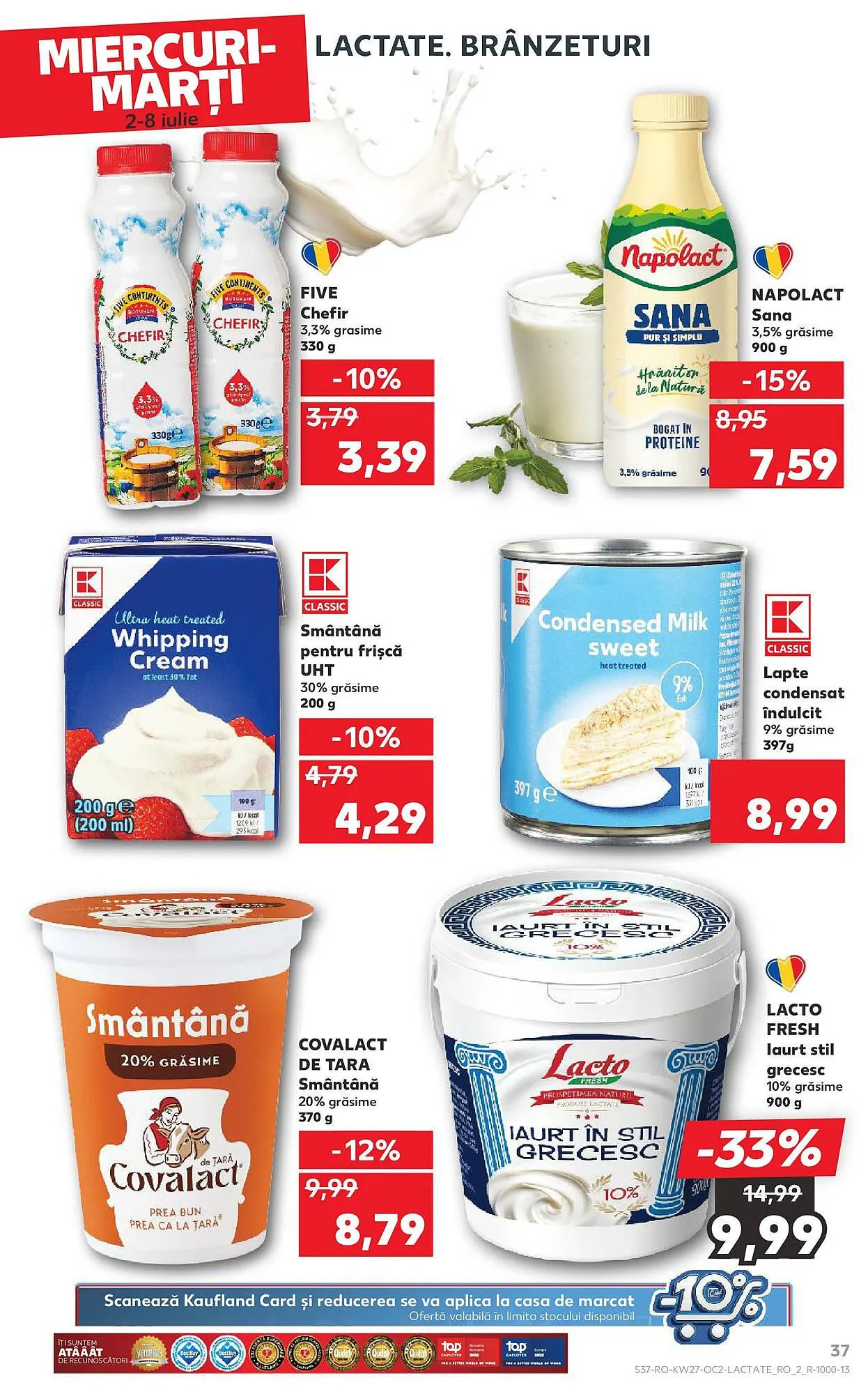 Catalog Catalog Kaufland de la 30 iunie până la 8 iulie 2025 - Revista Pagina 38