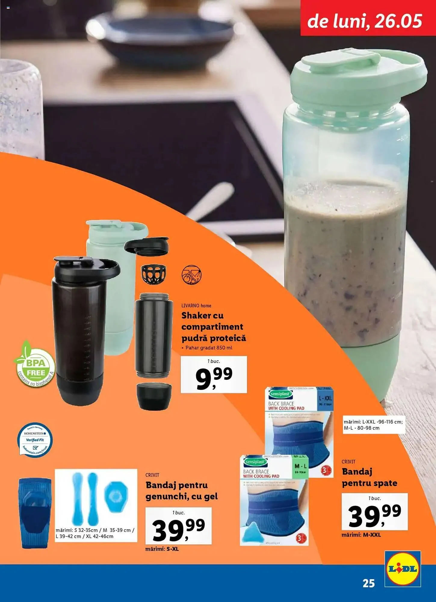 Catalog Catalog Lidl de la 18 mai până la 6 iulie 2025 - Revista Pagina 25