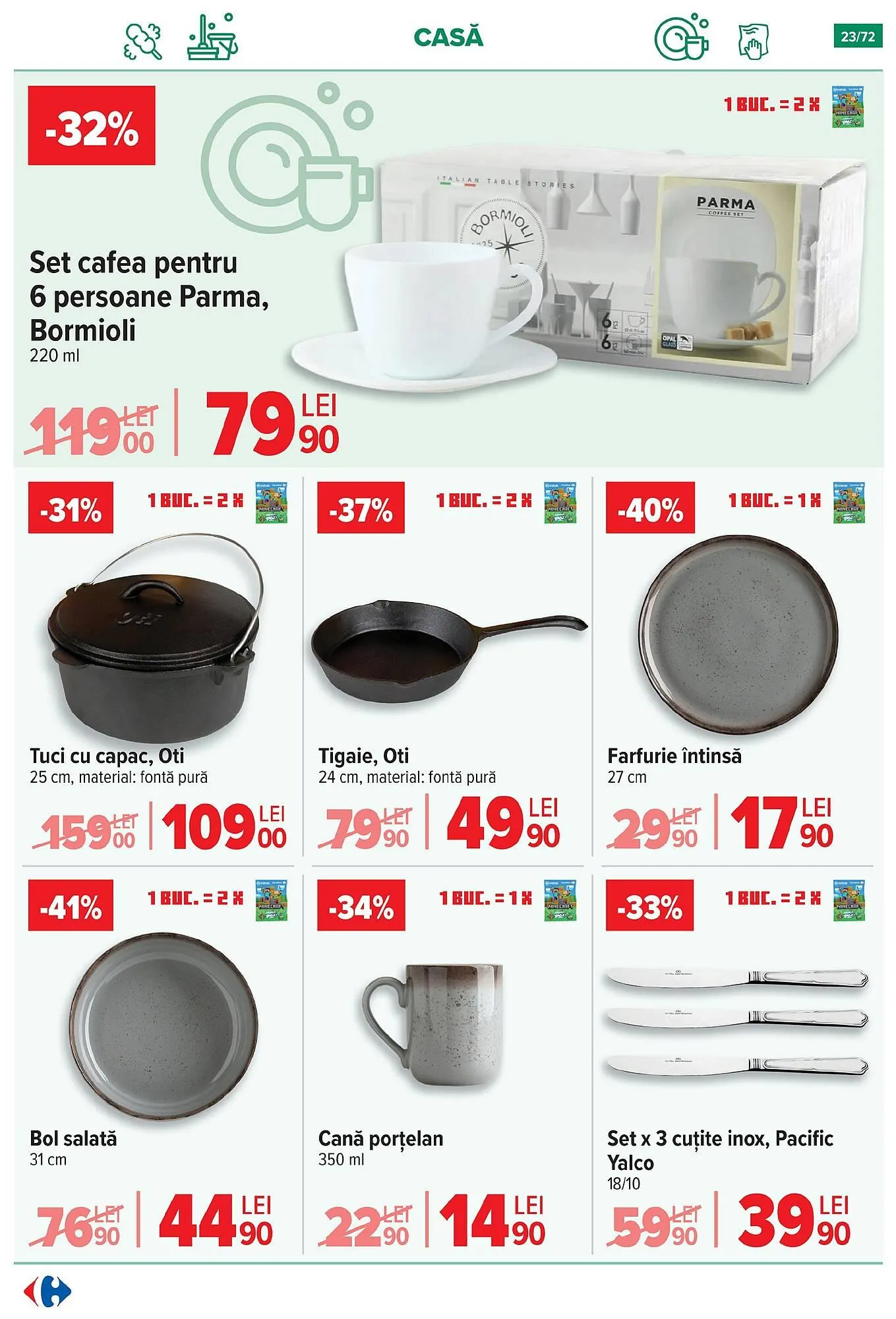 Catalog Catalog Carrefour de la 15 octombrie până la 4 noiembrie 2025 - Revista Pagina 24