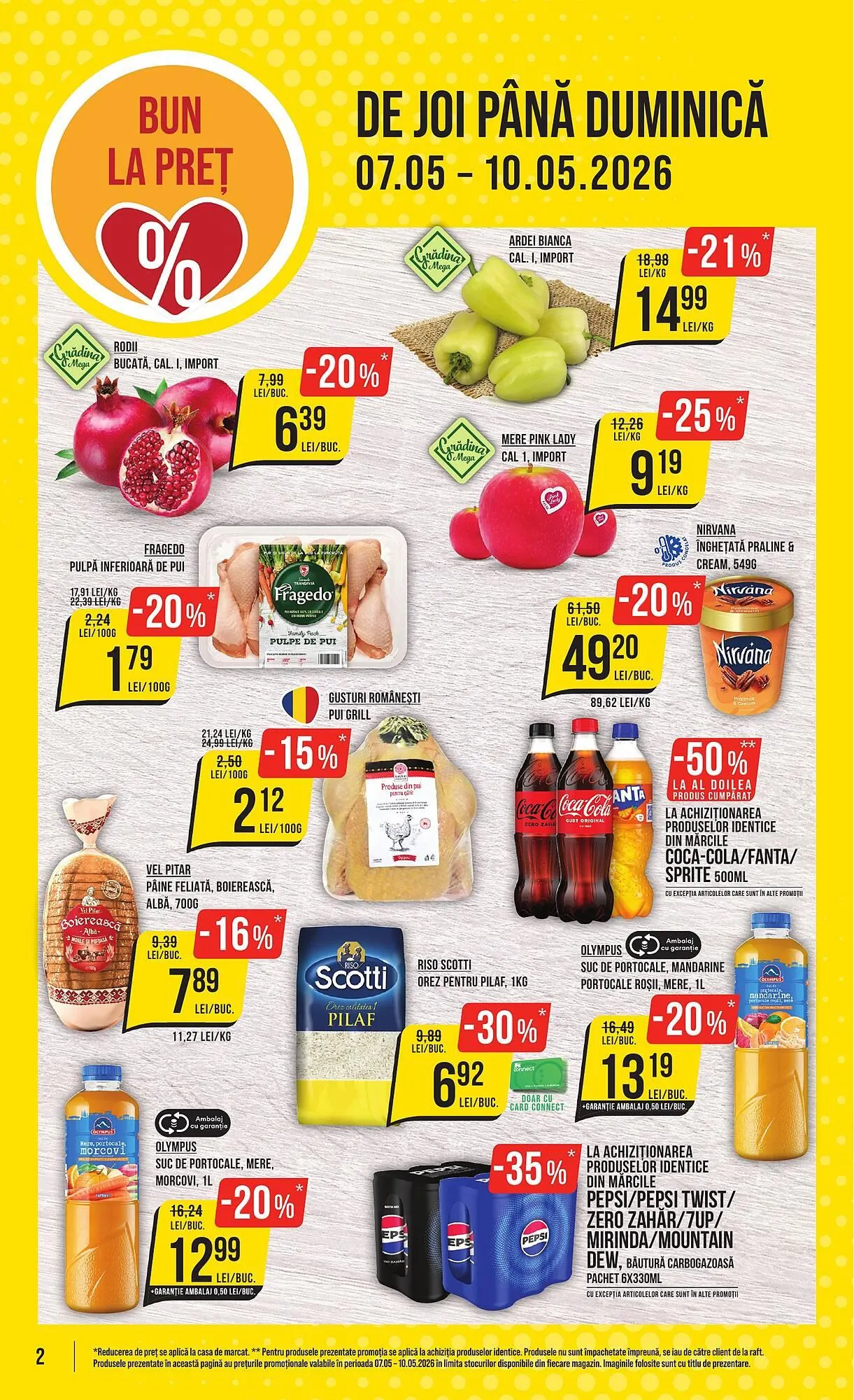 Catalog Catalog Mega Image de la 7 mai până la 13 mai 2026 - Revista Pagina 2