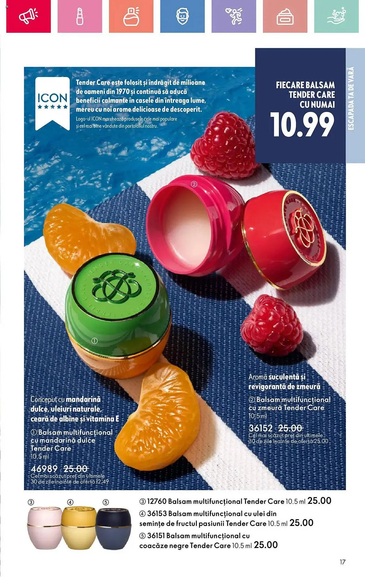 Catalog Catalog Oriflame de la 15 iunie până la 5 iulie 2025 - Revista Pagina 17
