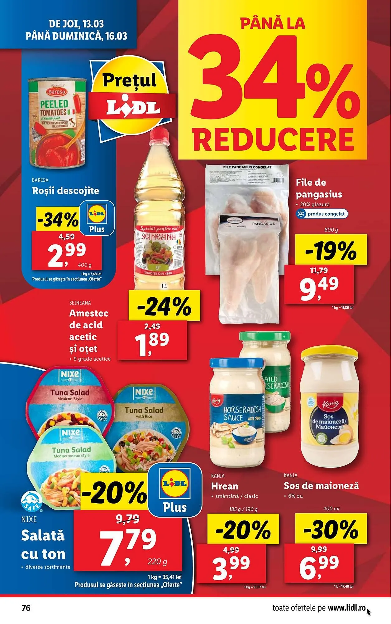 Catalog Catalog Lidl de la 10 martie până la 16 martie 2025 - Revista Pagina 76