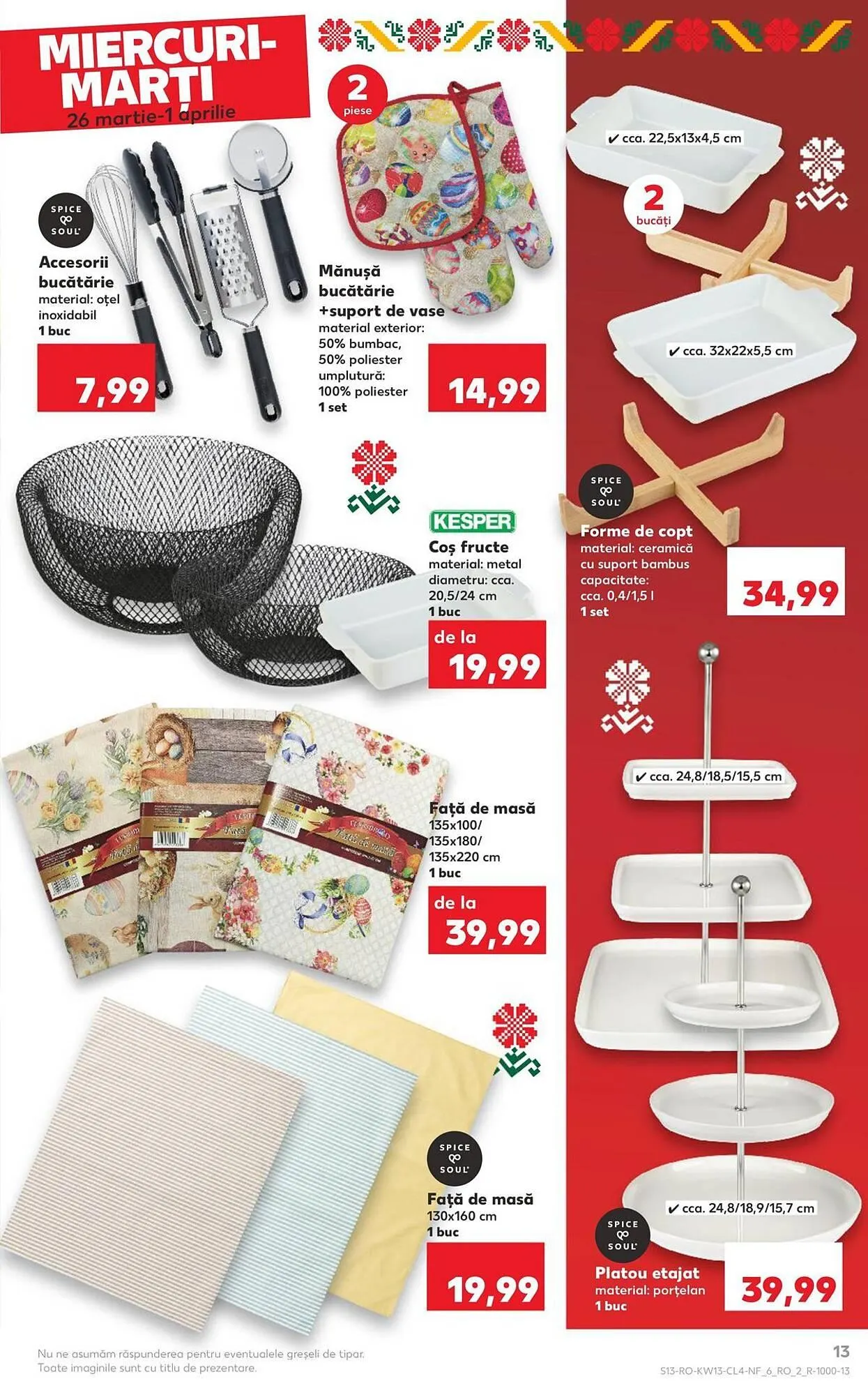 Catalog Catalog Kaufland de la 23 martie până la 1 aprilie 2025 - Revista Pagina 13