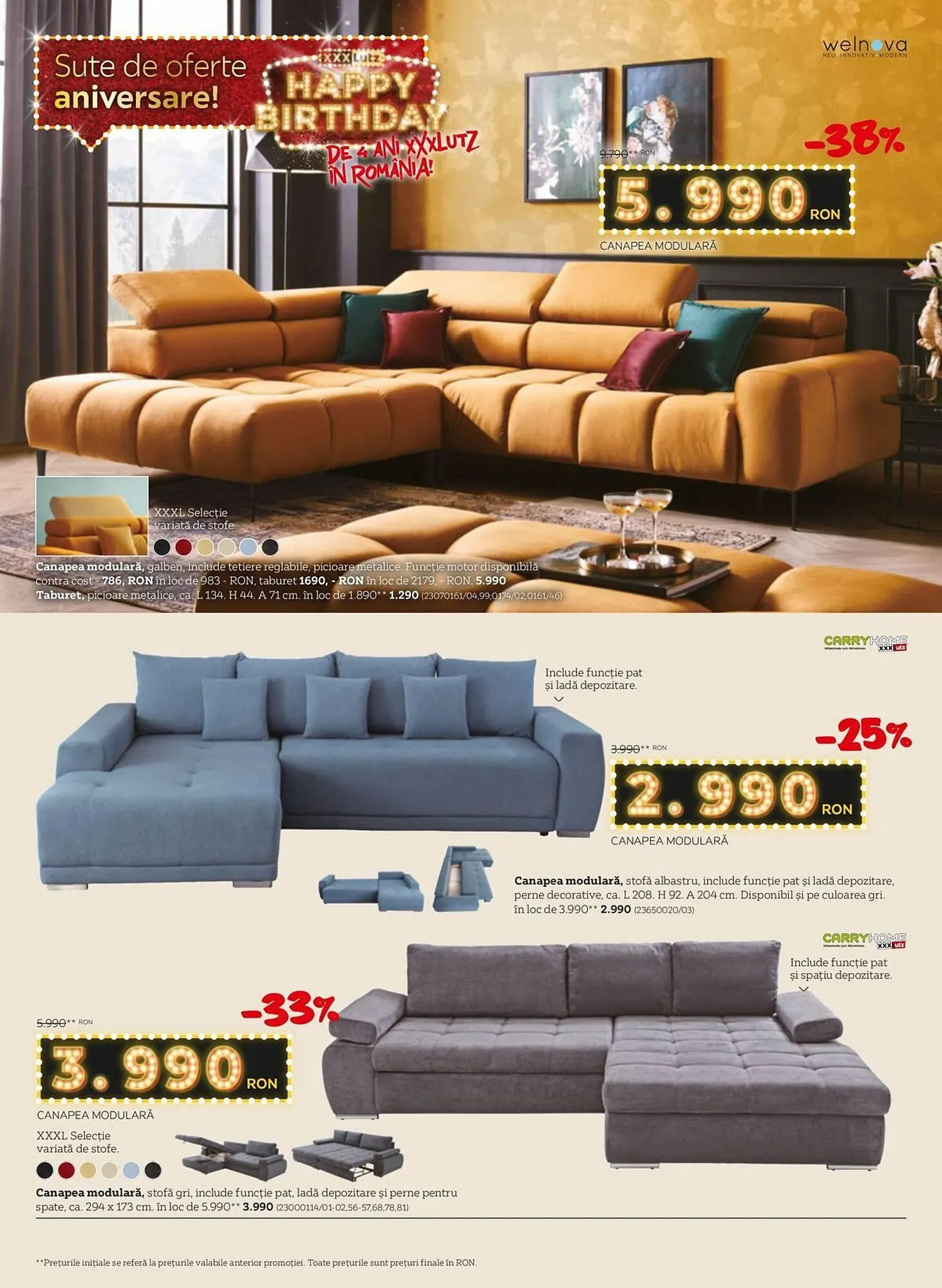 Catalog Catalog XXXLutz de la 3 martie până la 30 martie 2025 - Revista Pagina 4