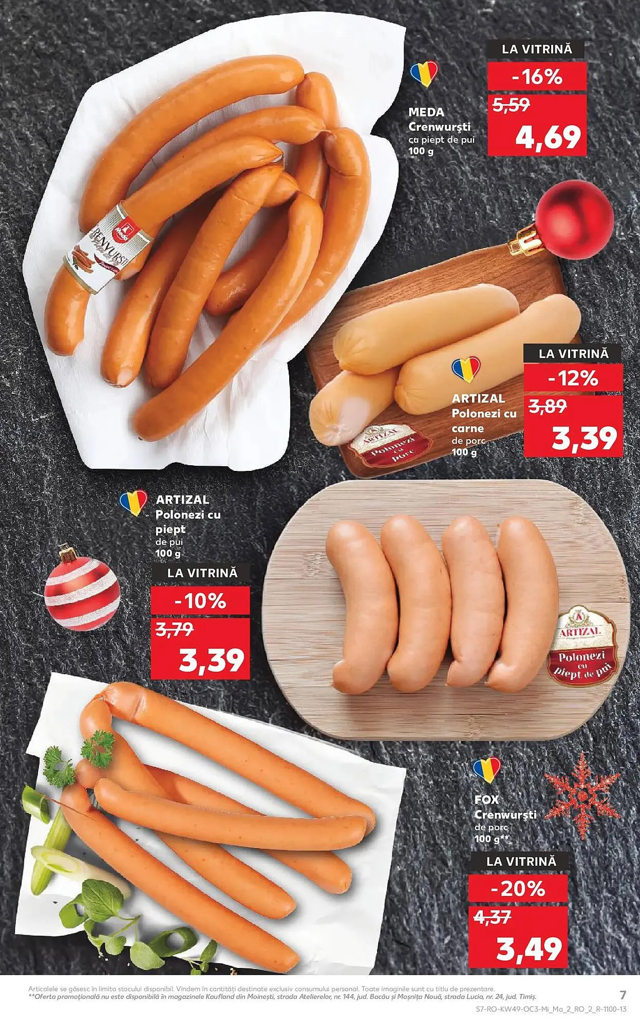 Catalog Catalog Kaufland de la 3 decembrie până la 9 decembrie 2025 - Revista Pagina 7