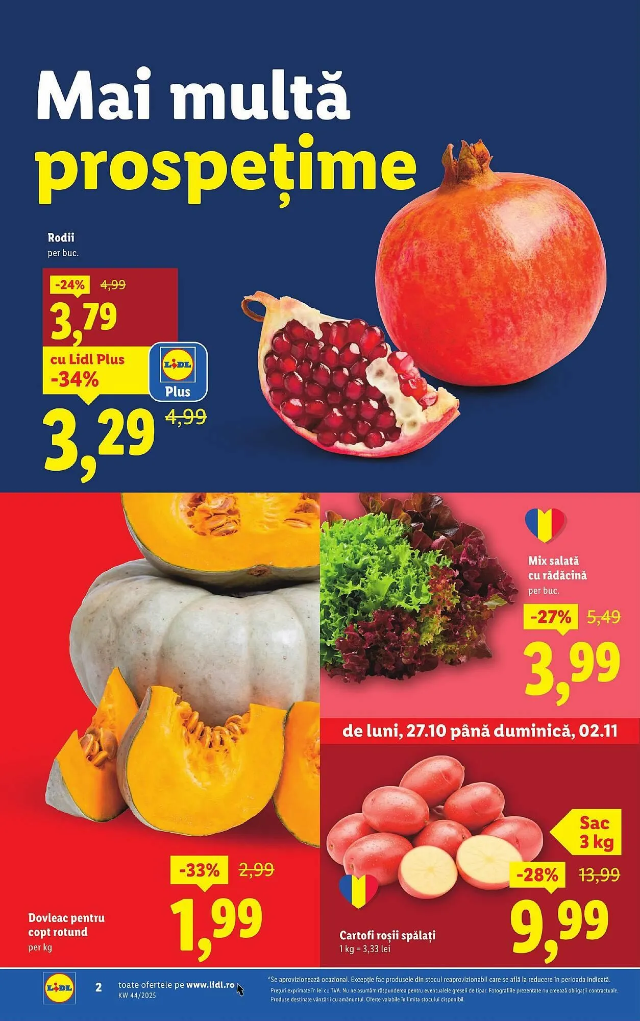 Catalog Catalog Lidl de la 27 octombrie până la 2 noiembrie 2025 - Revista Pagina 2
