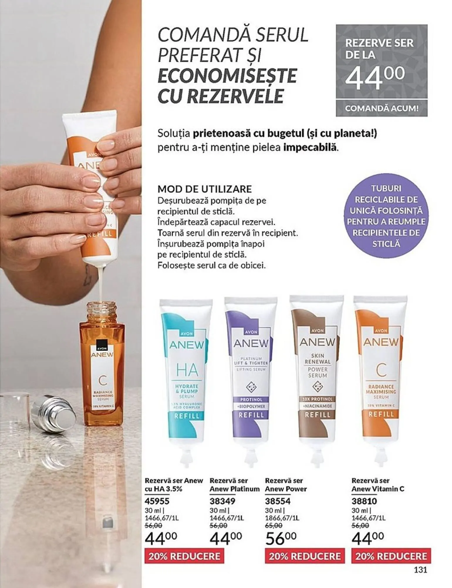Catalog Catalog Avon de la 3 noiembrie până la 30 noiembrie 2025 - Revista Pagina 129