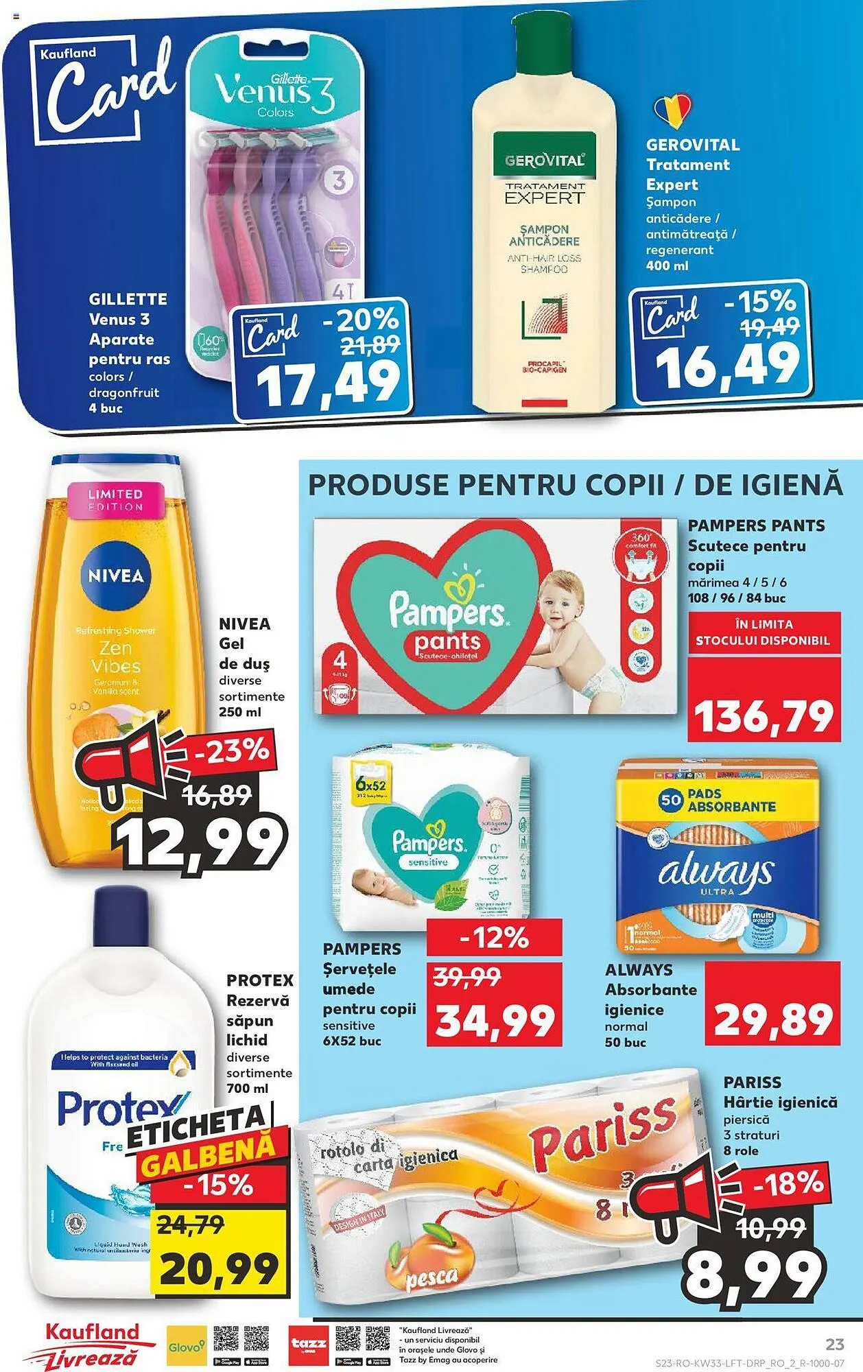 Catalog Kaufland catalog de la 16 august până la 22 august 2023 - Revista Pagina 23