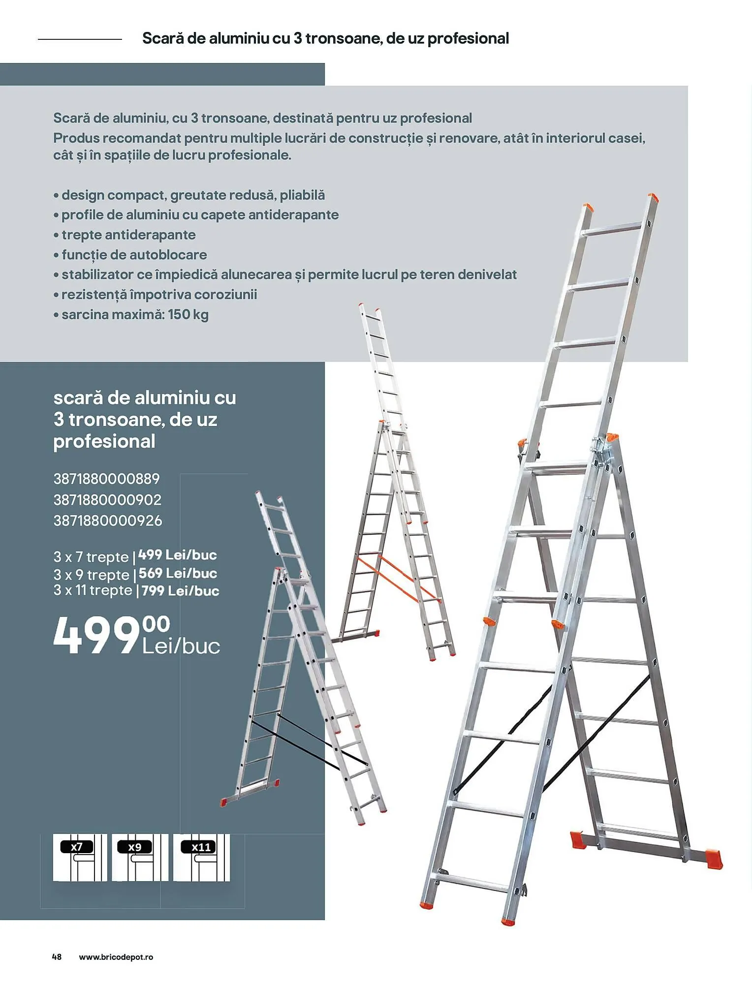 Catalog Catalog Brico Depôt de la 13 iunie până la 7 februarie 2026 - Revista Pagina 48