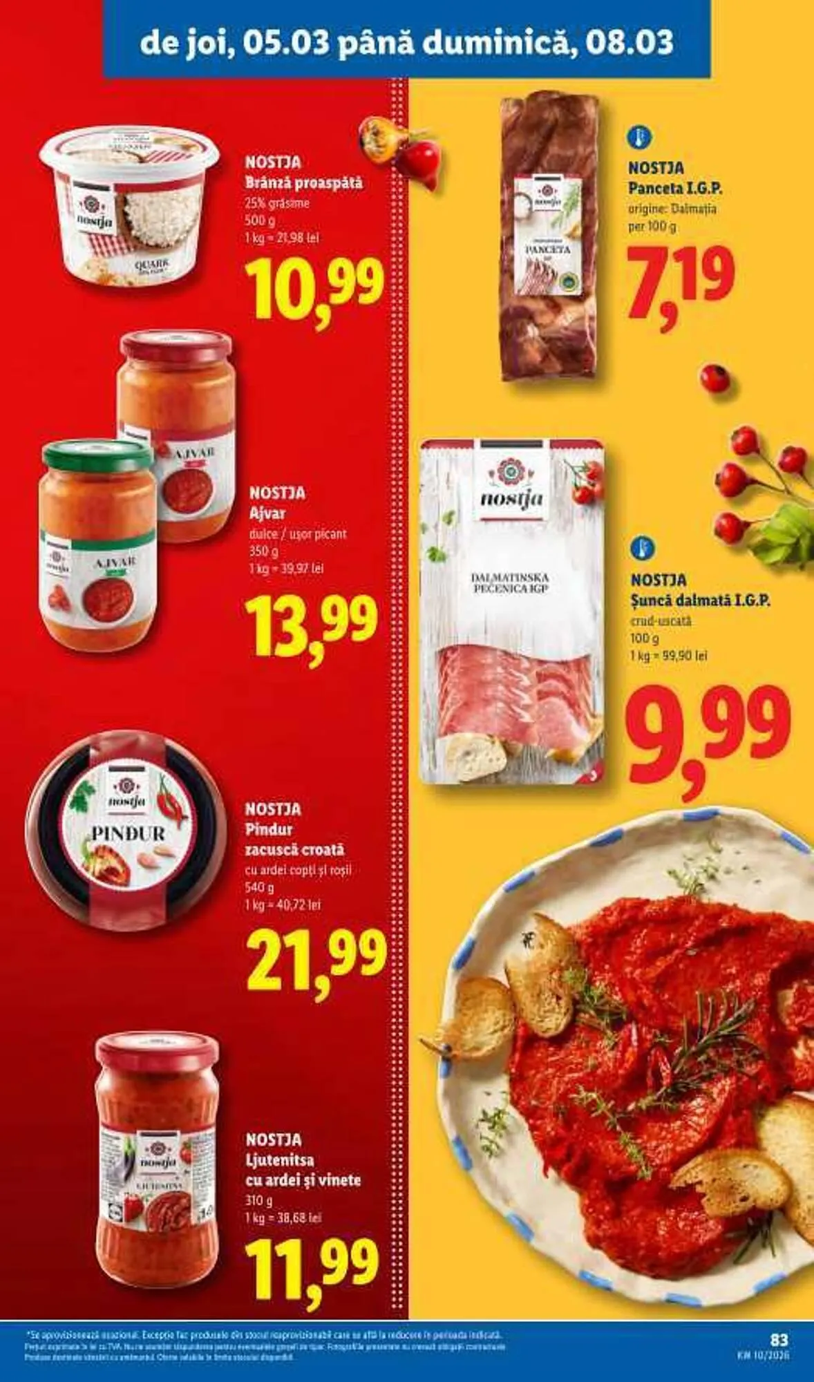 Catalog Catalog Lidl de la 2 martie până la 8 martie 2026 - Revista Pagina 83