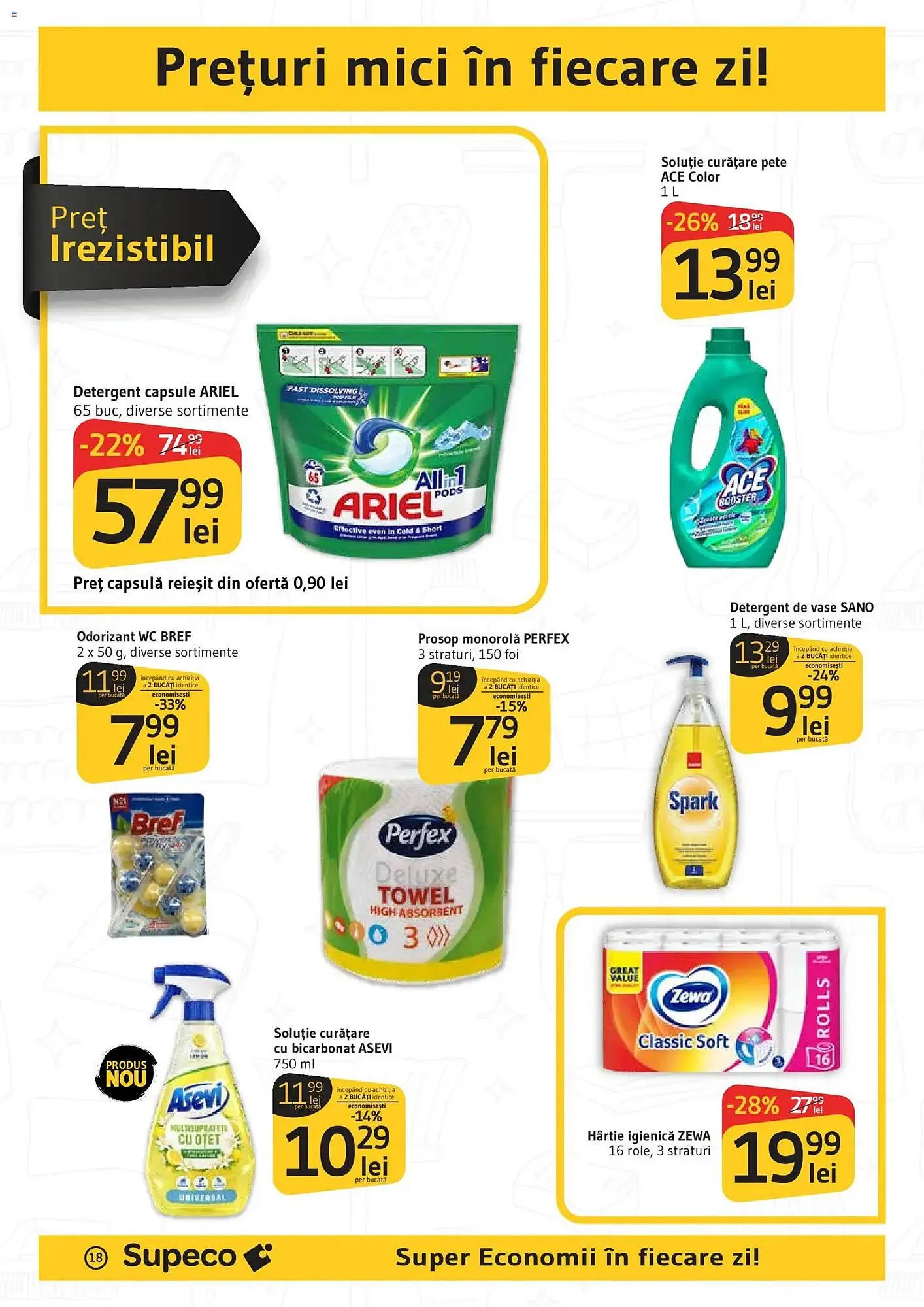 Catalog Catalog Supeco de la 30 aprilie până la 13 mai 2026 - Revista Pagina 18