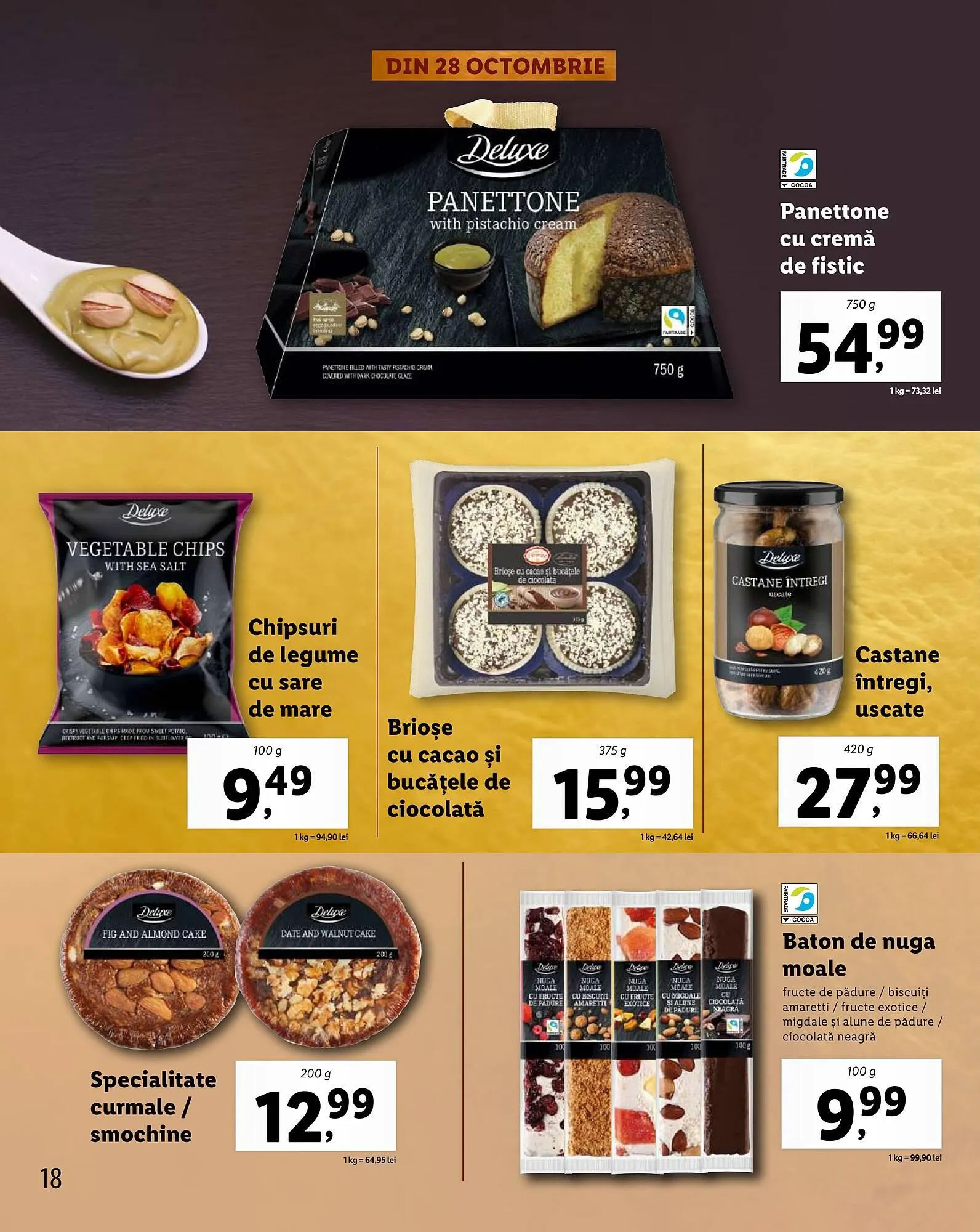 Catalog Catalog Lidl de la 28 octombrie până la 31 decembrie 2024 - Revista Pagina 18