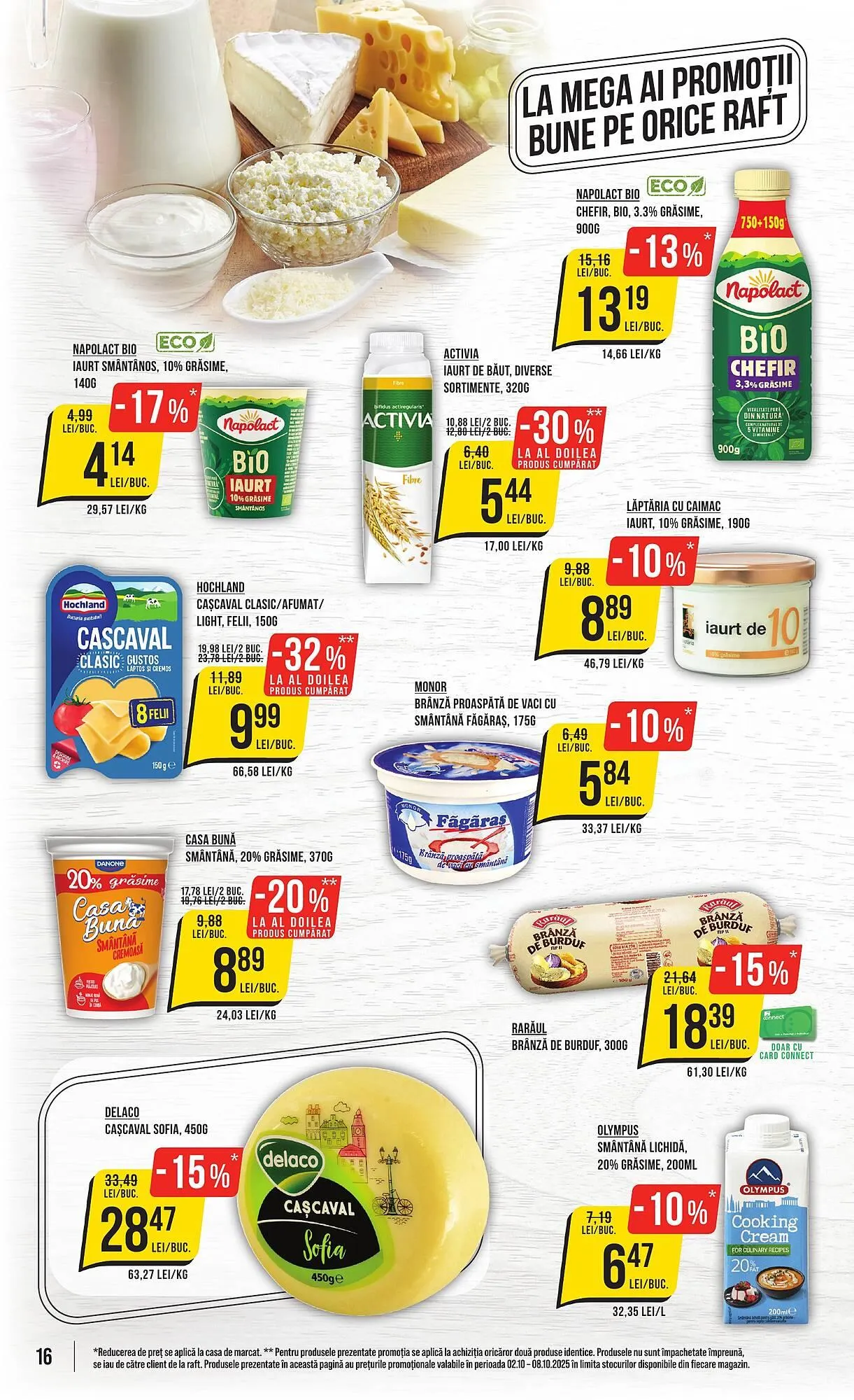 Catalog Catalog Mega Image de la 2 octombrie până la 8 octombrie 2025 - Revista Pagina 16