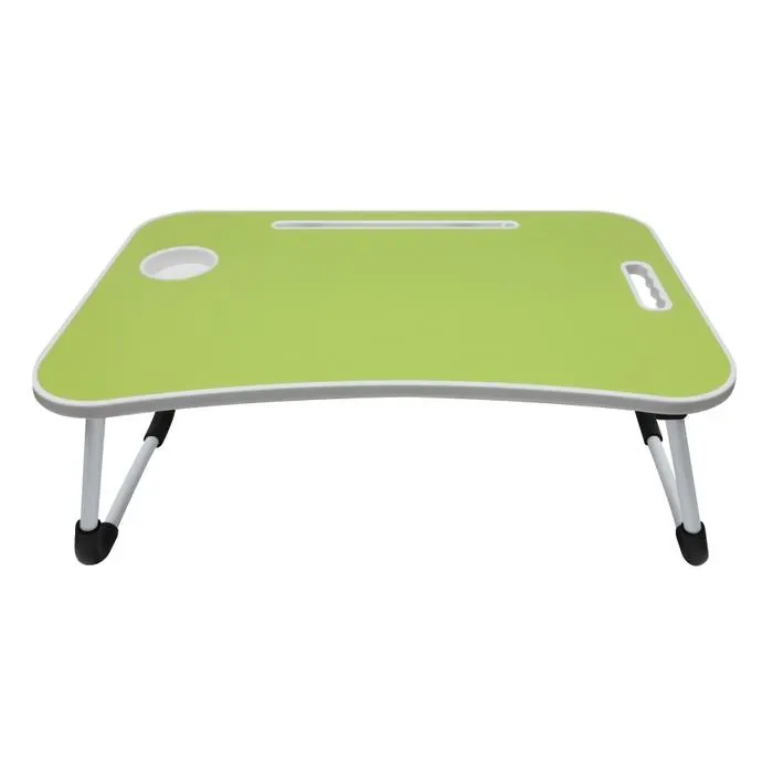 Masa pentru laptop Nolito, plianta, verde, 60 x 40 x 27 cm