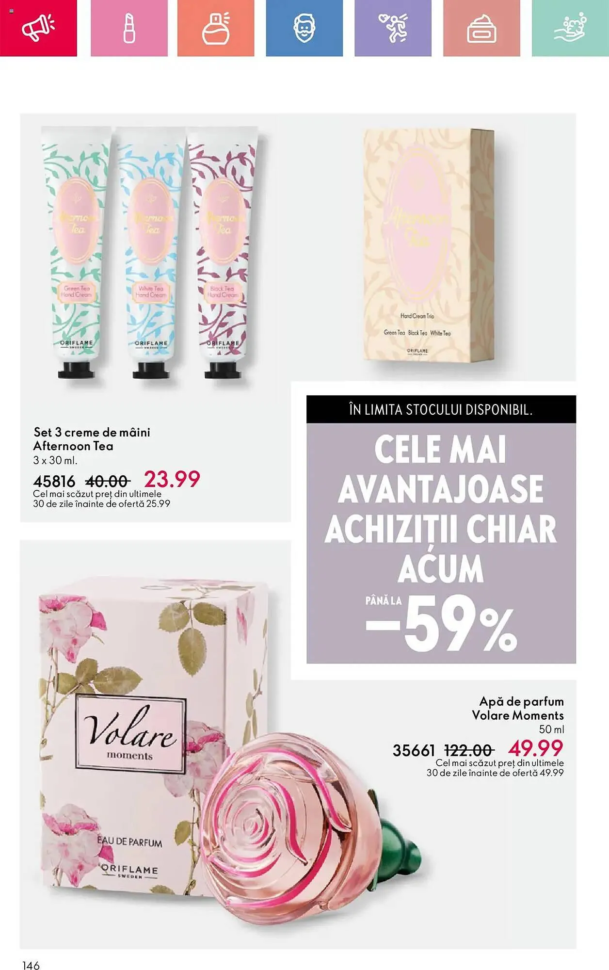 Catalog Catalog Oriflame de la 6 iulie până la 26 iulie 2025 - Revista Pagina 146