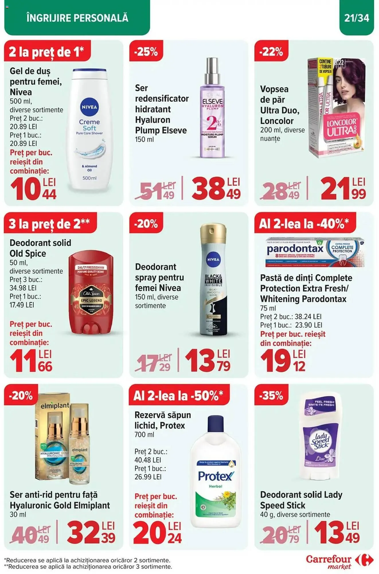 Catalog Catalog Carrefour Market de la 23 aprilie până la 6 mai 2025 - Revista Pagina 21