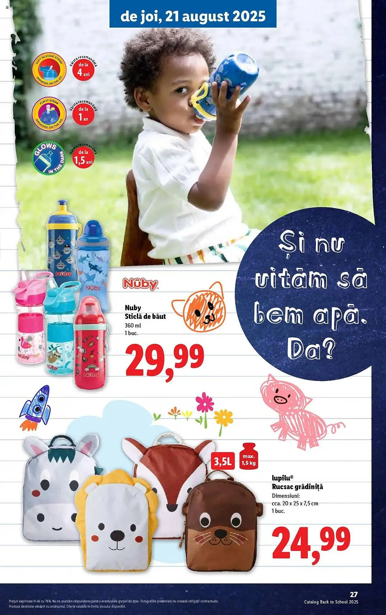 Catalog Catalog Lidl de la 11 august până la 31 august 2025 - Revista Pagina 27